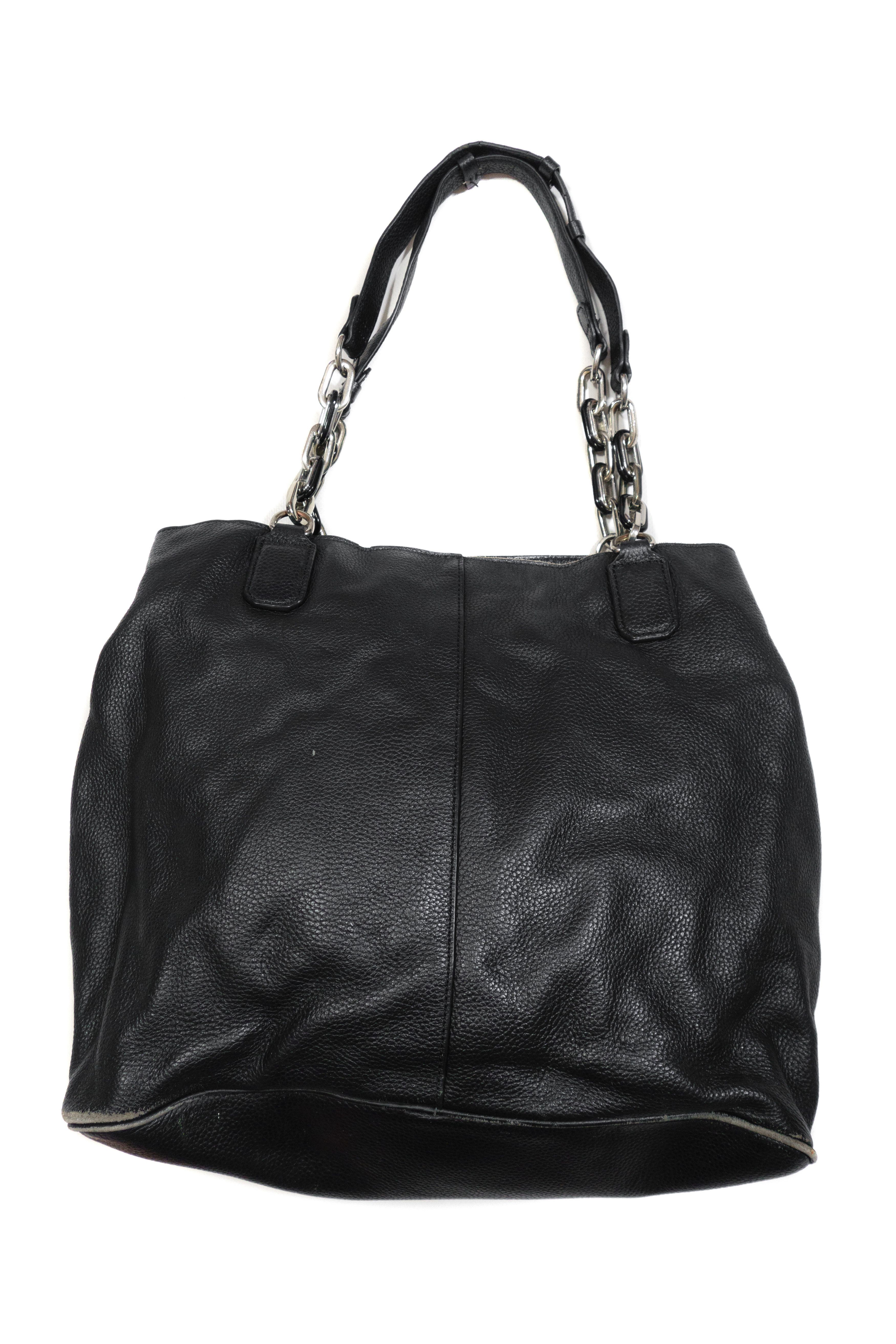 Karl Lagerfeld Logo Leather Shoulder Bag Size ONE SIZE - 3 Thumbnail