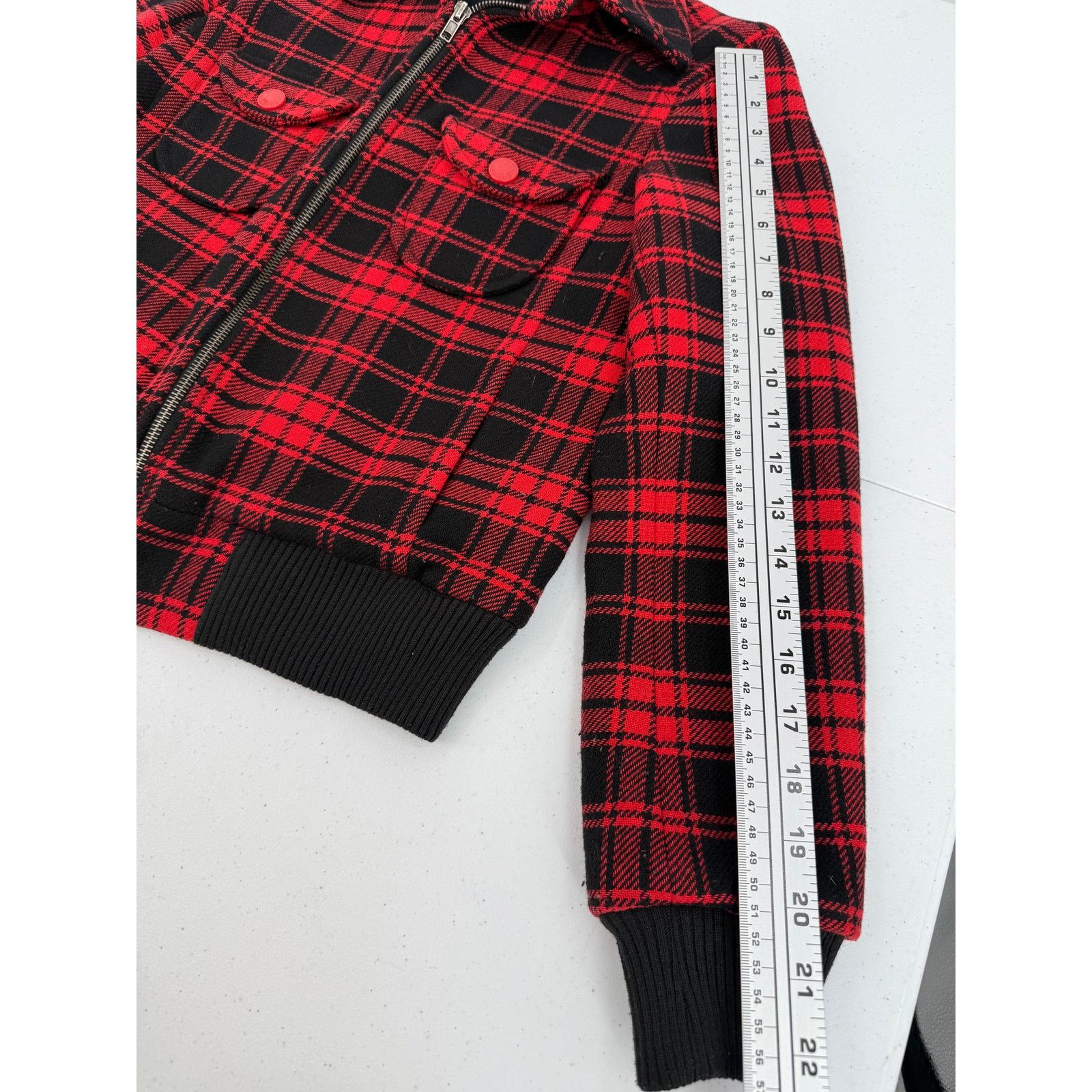 Marc Jacobs Marc Jacobs Wool Jacket Buffalo Plaid Size XS Y2K Vintage Size XS / US 0-2 / IT 36-38 - 11 Thumbnail