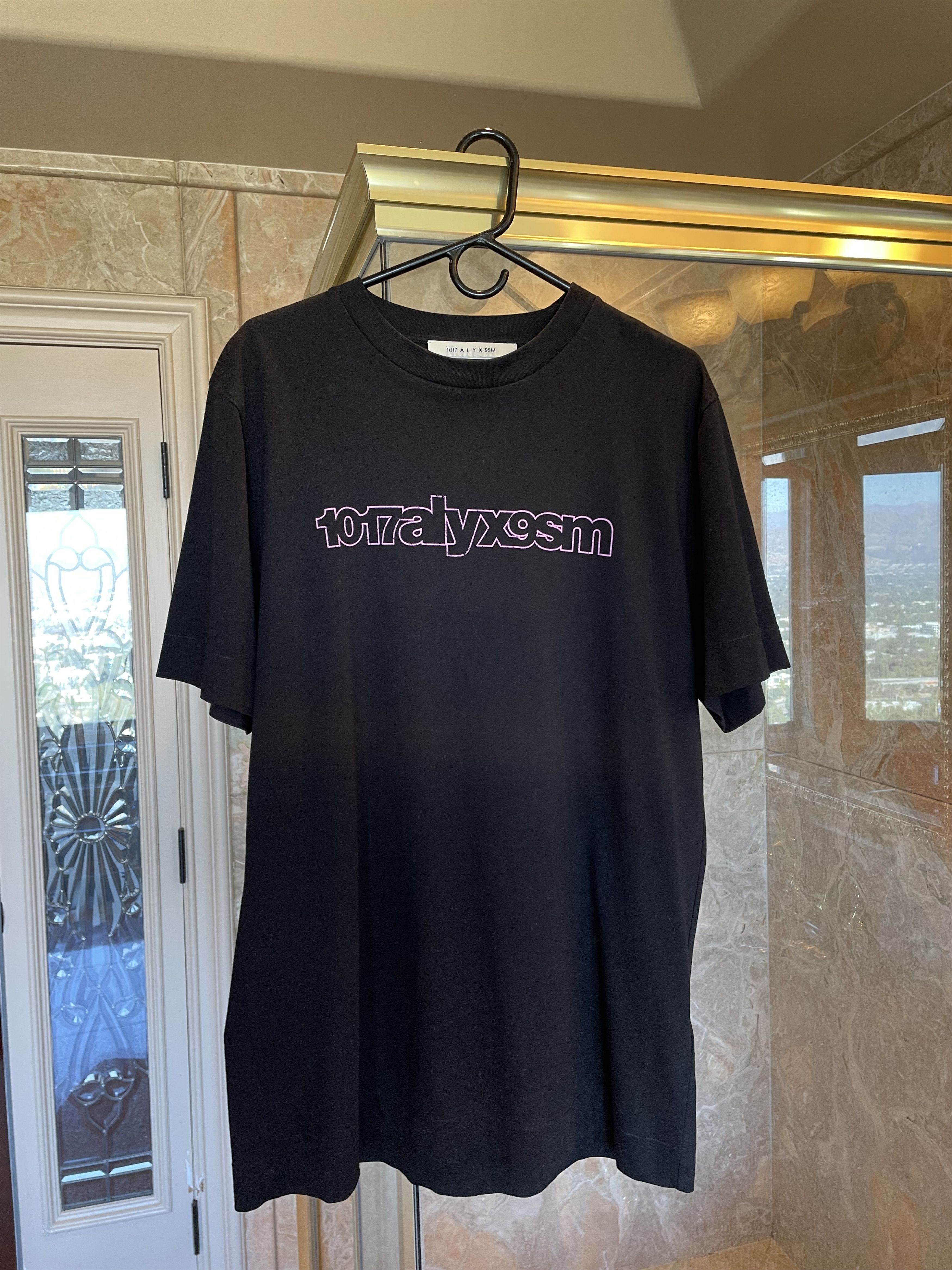 1017 ALYX 9SM 1017 ALYX 9SM logo-print short-sleeved T-shirt