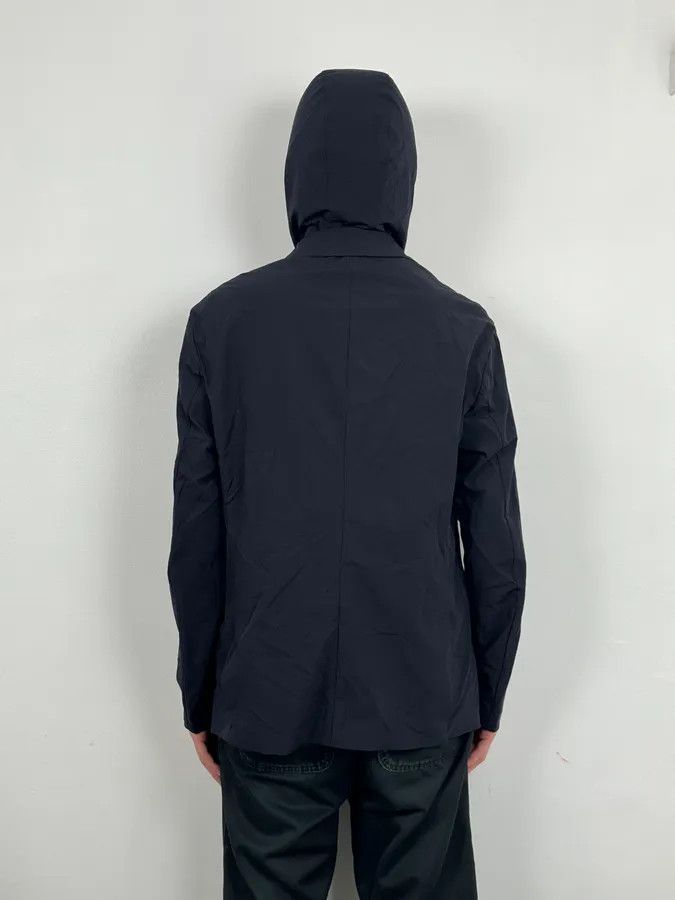 Emporio Armani 2010s Emporio Armani Multi Zip Windbreaker Navy Layered Hooded Jacket Size US M / EU 48-50 / 2 - 3 Thumbnail