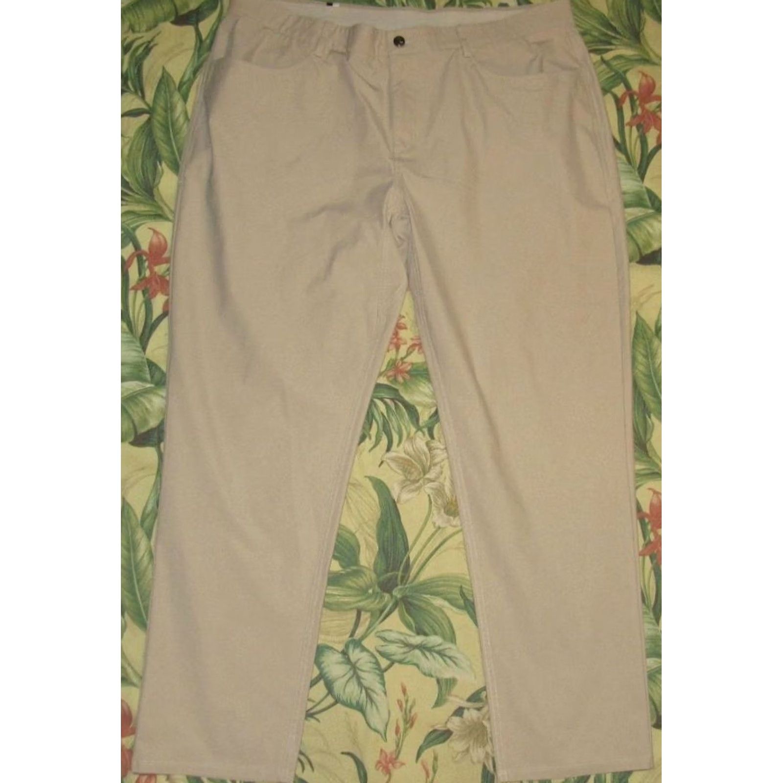Delta RHOBACK Stone Delta Performance Chino Pants 42 x 32 Mens Regular Stone Color 42x32 Chino Pants Size US 42 / EU 58 - 3 Thumbnail