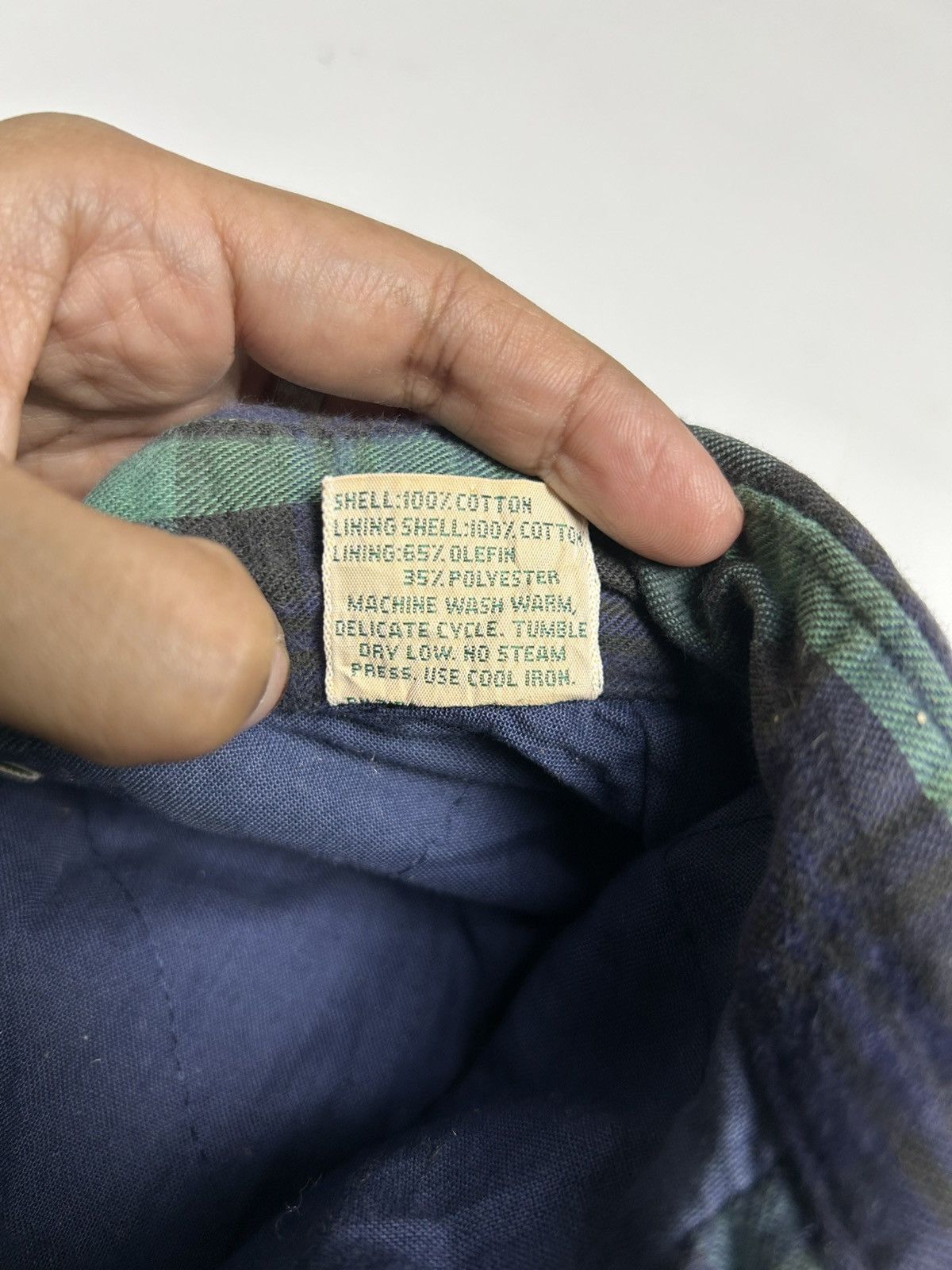 L.L. Bean L.L BEAN CHECKERED FLANEL BUTTON UP COLLAR SHIRT Size US S / EU 44-46 / 1 - 8 Thumbnail