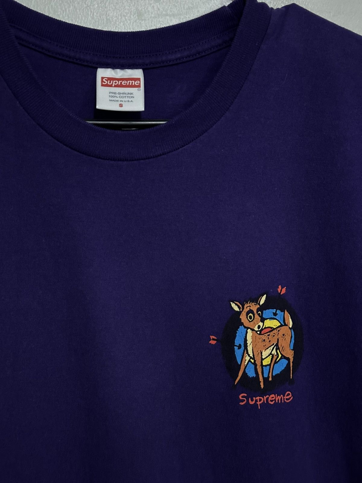 Supreme Supreme Deer Tee Size US S / EU 44-46 / 1 - 4 Thumbnail