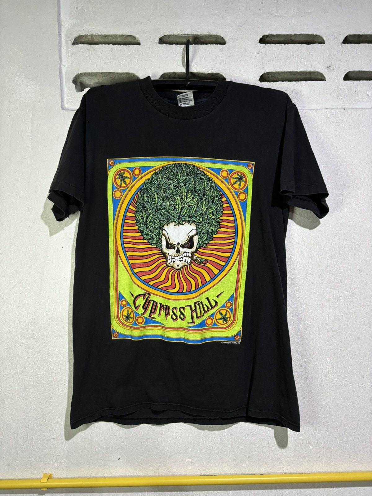 image of Band Tees x Rap Tees Vintage 90's Cypress Hill Step Into A Whole New Realm in Black (Size Large)