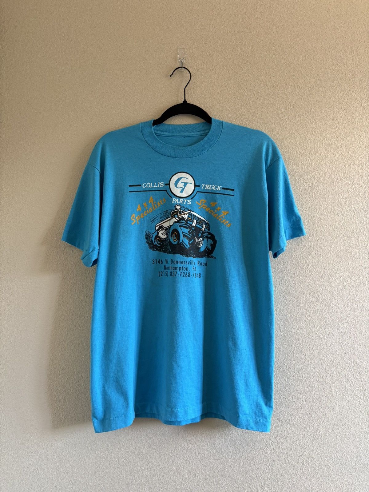 Vintage Vintage 80s Freaky Truck Part Shop Humor Tee Size US L / EU 52-54 / 3 - 2 Thumbnail