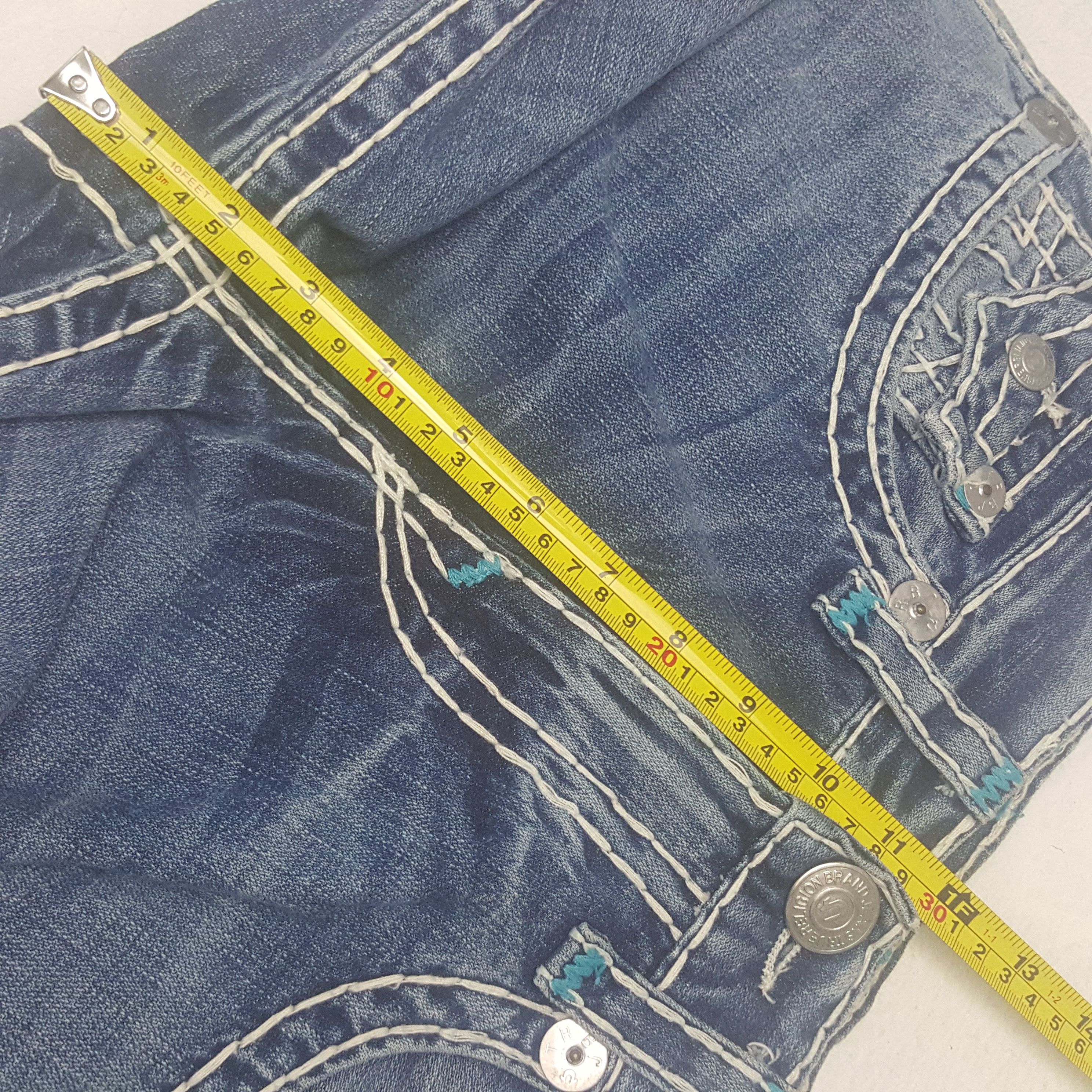 True Religion Vintage True Religion USA Denim Jeans Size US 31 - 8 Thumbnail