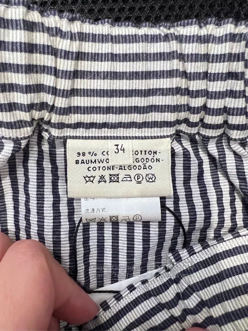 Hermes Hermes Striped Shorts Size 42" / US 20 - 4 Thumbnail