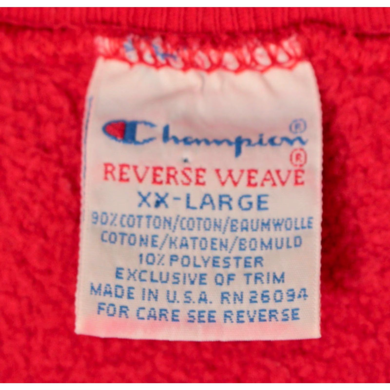 Champion VINTAGE Chiefs Sweatshirt Mens 90s 1990s Pro Line Champion Red XXL Size Size US XXL / EU 58 / 5 - 3 Thumbnail