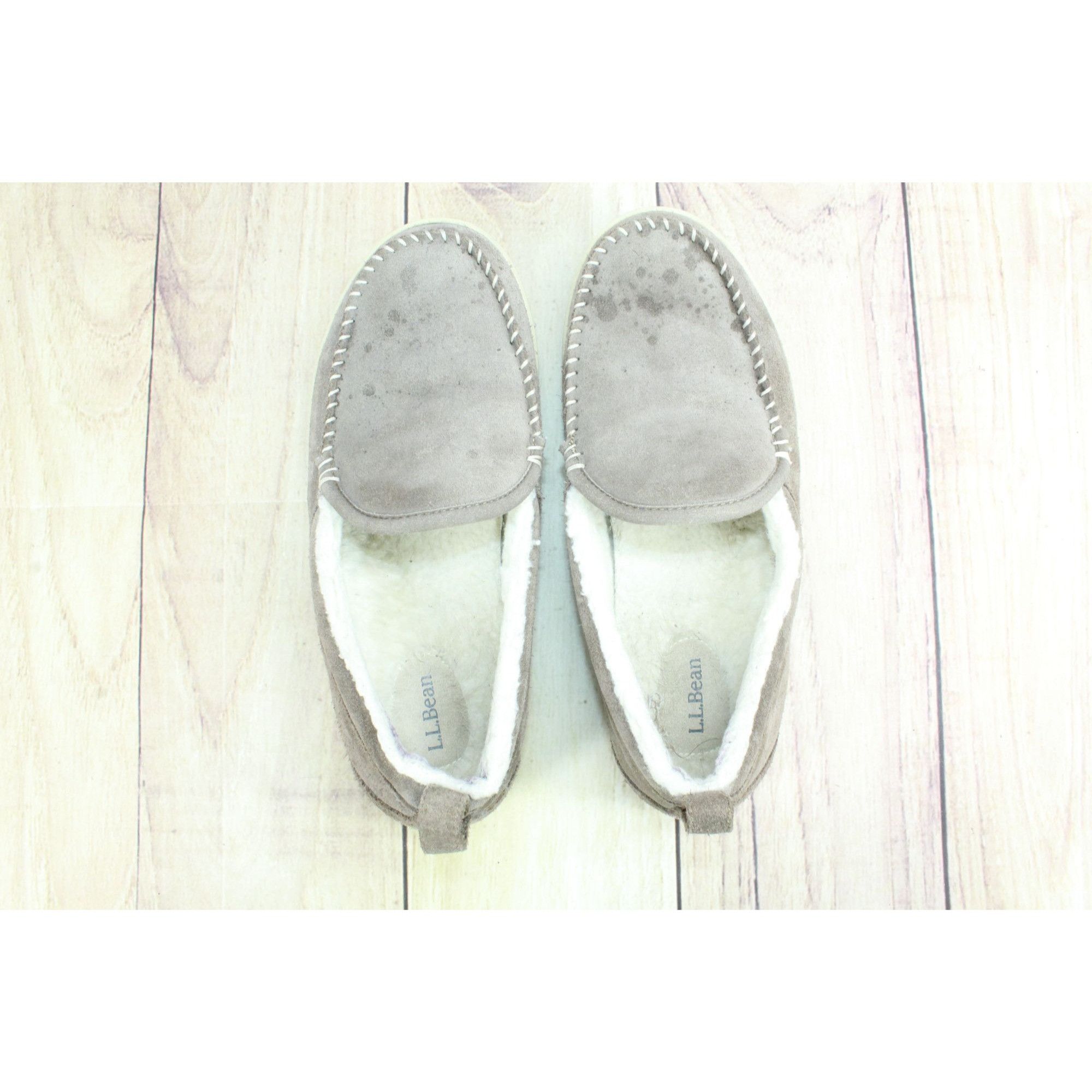 L.L. Bean LL Bean Mountain Slippers Moccasin Fleece Lined Size 10 M Size US 10 / IT 40 - 10 Thumbnail
