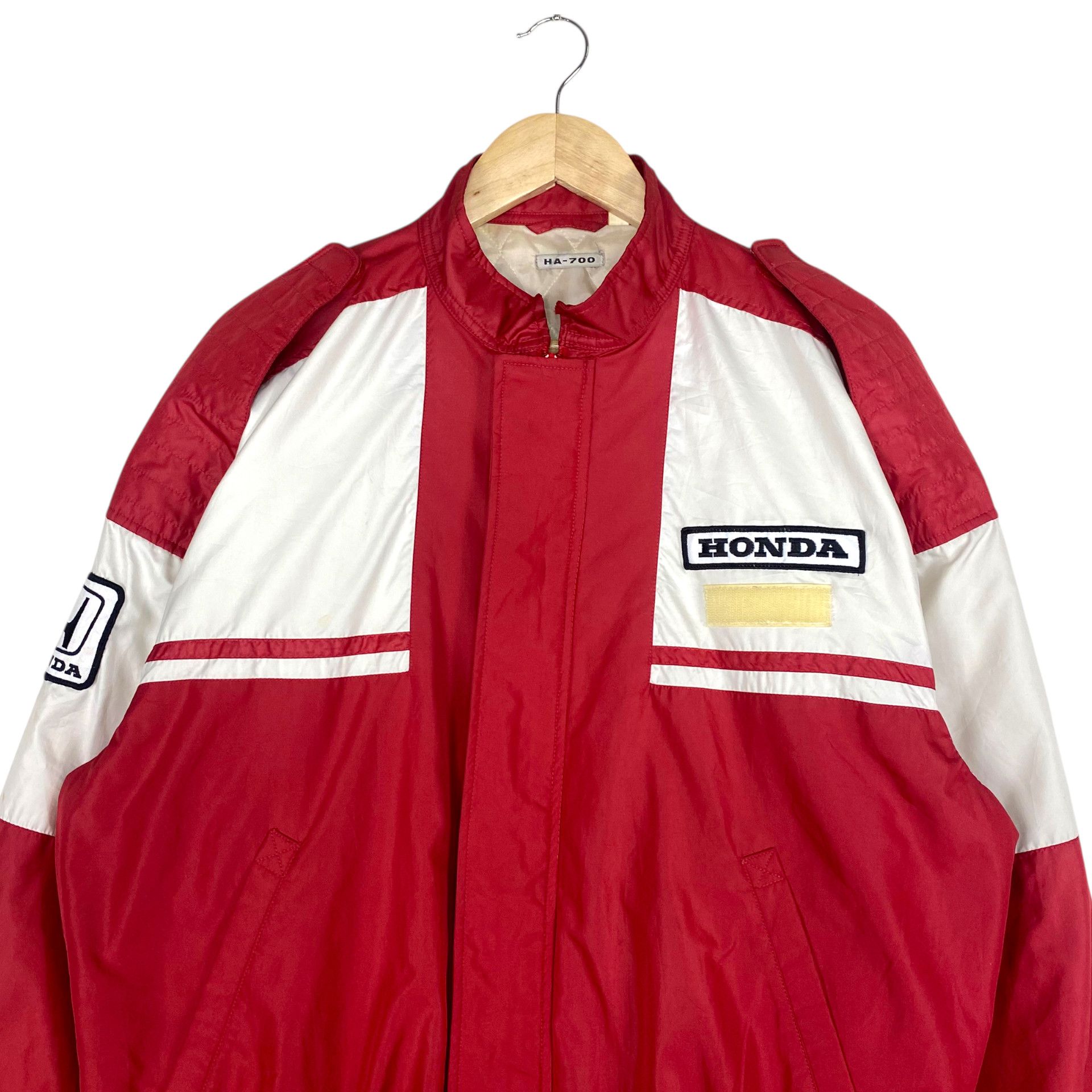 Honda 💥 80s HONDA MUGEN JAPAN RACING BOMBER JACKET Size US XXL / EU 58 / 5 - 3 Thumbnail