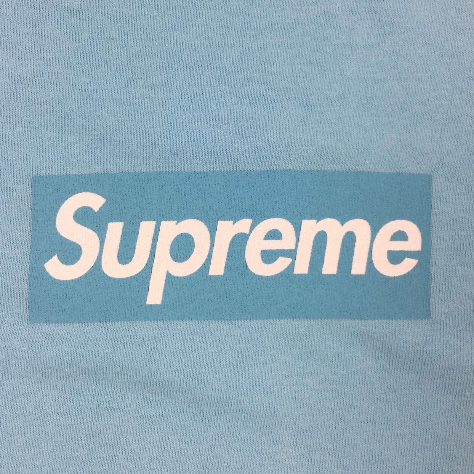 Supreme 2007 Supreme Teal Blue Box Logo Tee Size US L / EU 52-54 / 3 - 3 Thumbnail