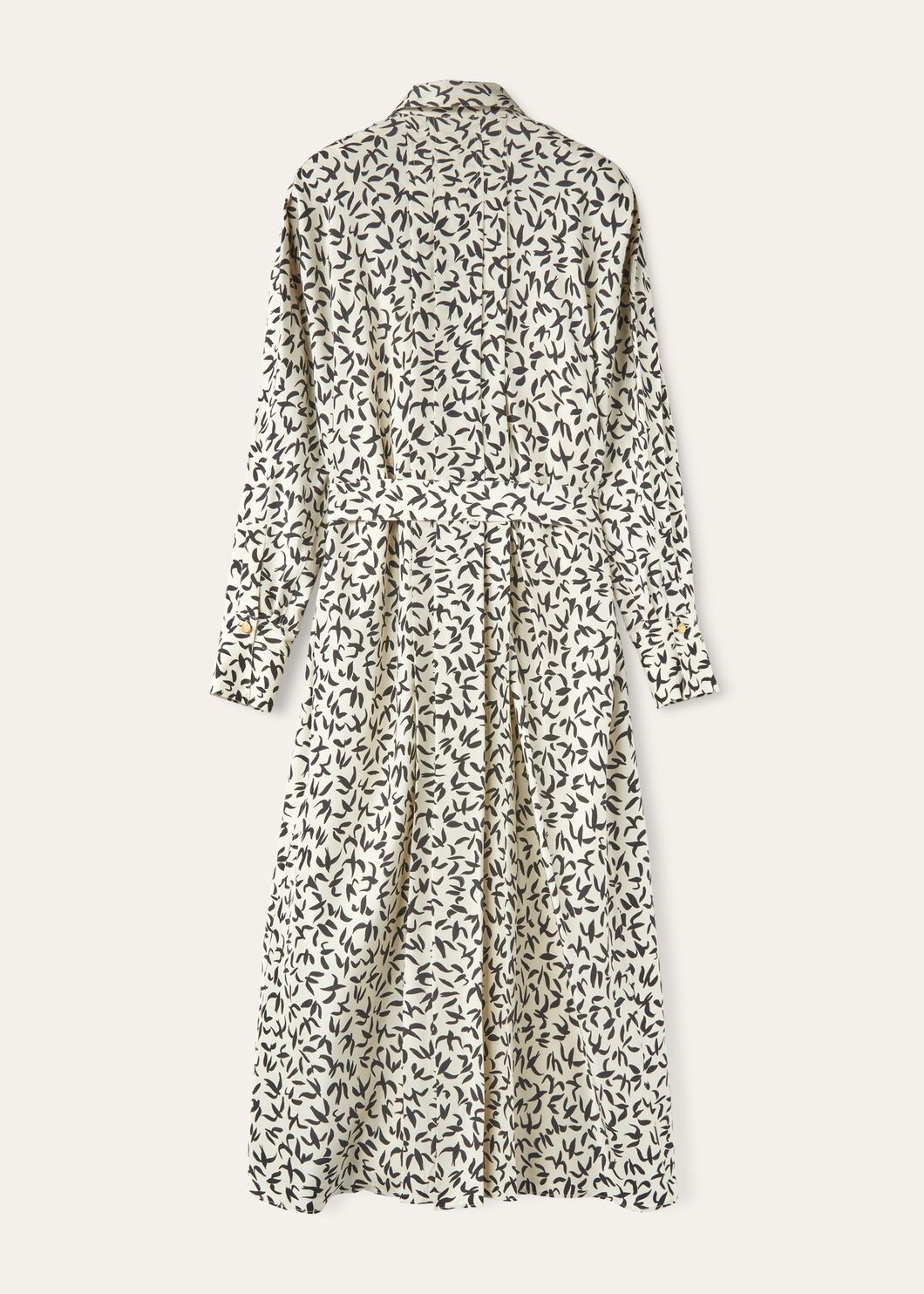 Loro Piana o1srvl11e0825 FAO7022 Lorely Midi Dress in White/Black Size M / US 6-8 / IT 42-44 - 6 Thumbnail