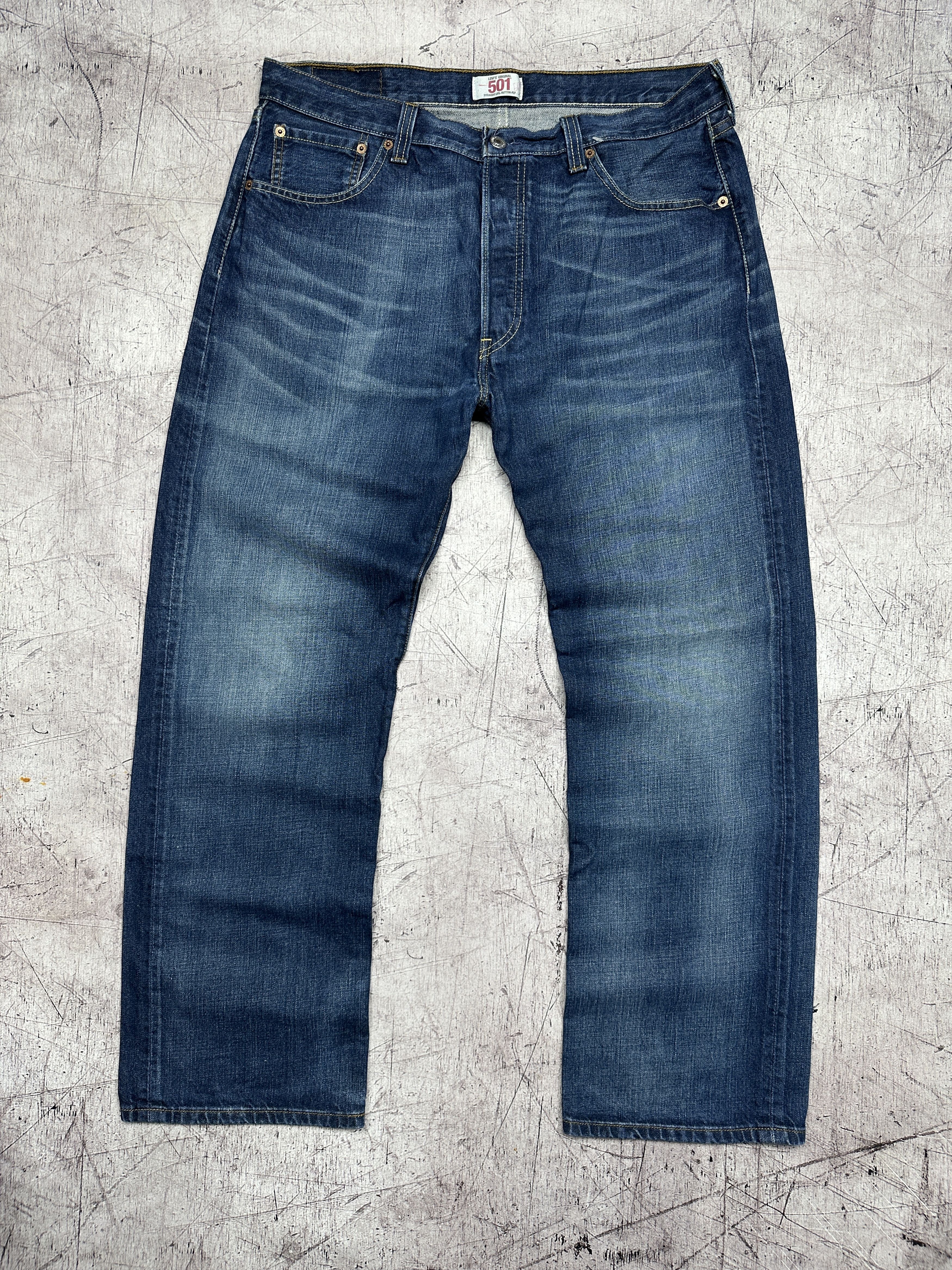 Levi's Levi's 501 Mens Denim Pants Jeans Size 36 x 30 Size US 36 / EU 52 - 5 Thumbnail