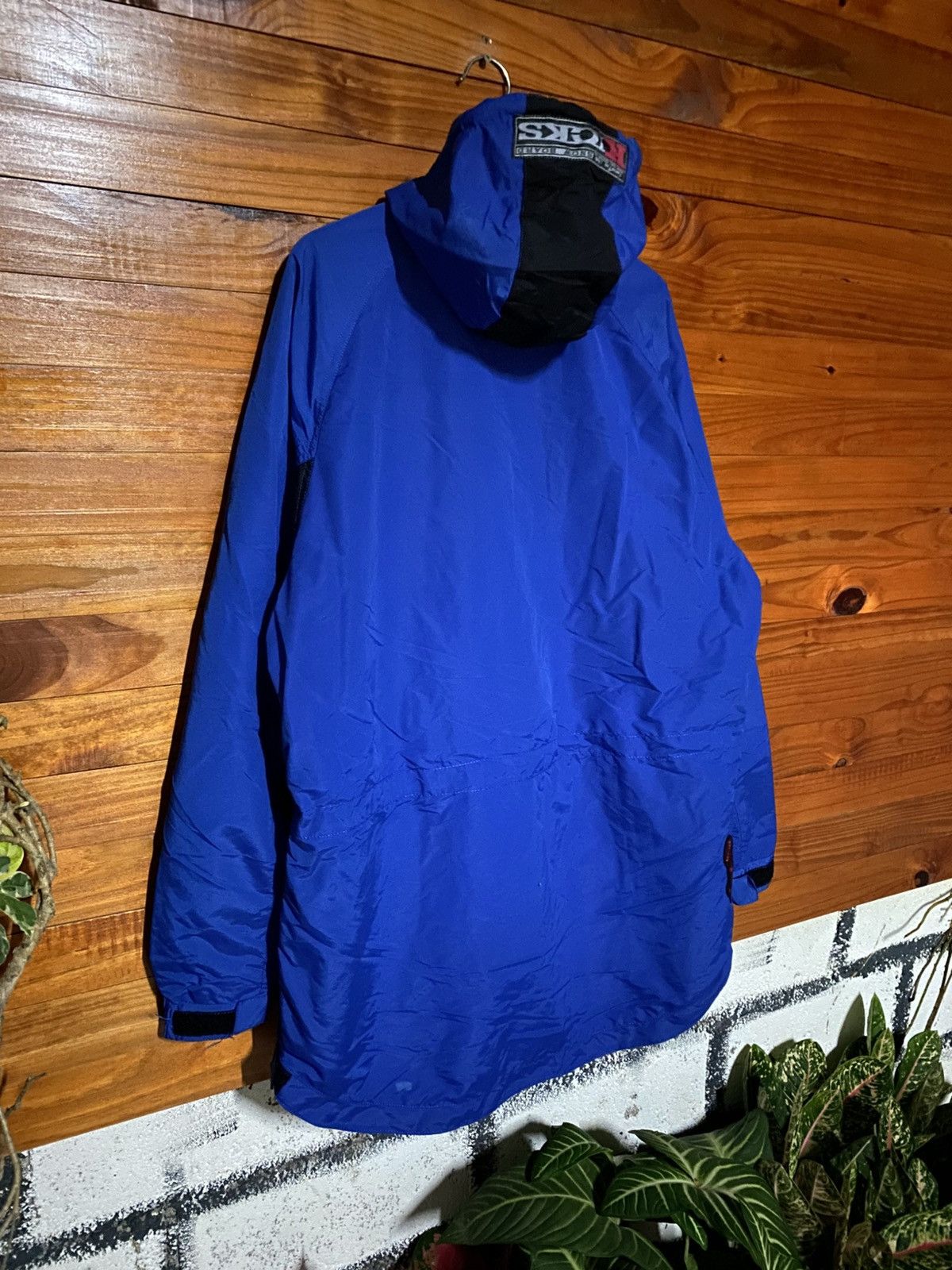 Kicks On Fire Vintage KICKS Snowboard Anorak Jacket Blue Japanese Outdoor Size US L / EU 52-54 / 3 - 12 Thumbnail