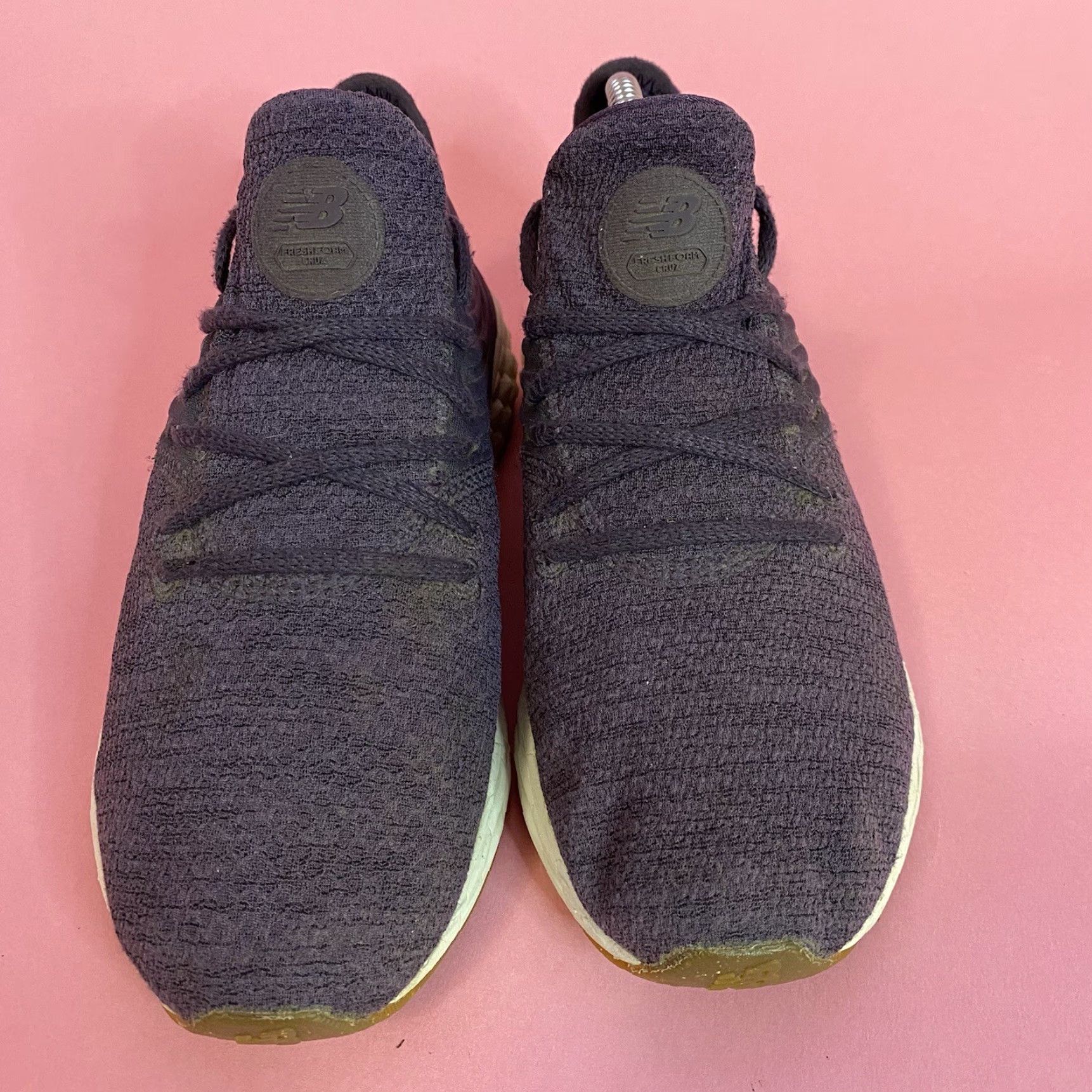 New Balance New Balance Fresh Foam Cruz Decon Womens Sneakers Size 7 Purple Knit Running Walking Jogging Athletic Shoes Size US 7 / IT 37 - 3 Thumbnail