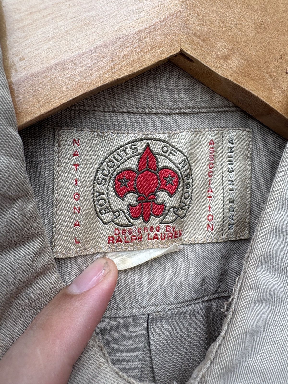 Ralph Lauren Vintage 1980 Boy Scout of America Shirt by Polo Ralph Lauren Size US L / EU 52-54 / 3 - 7 Thumbnail