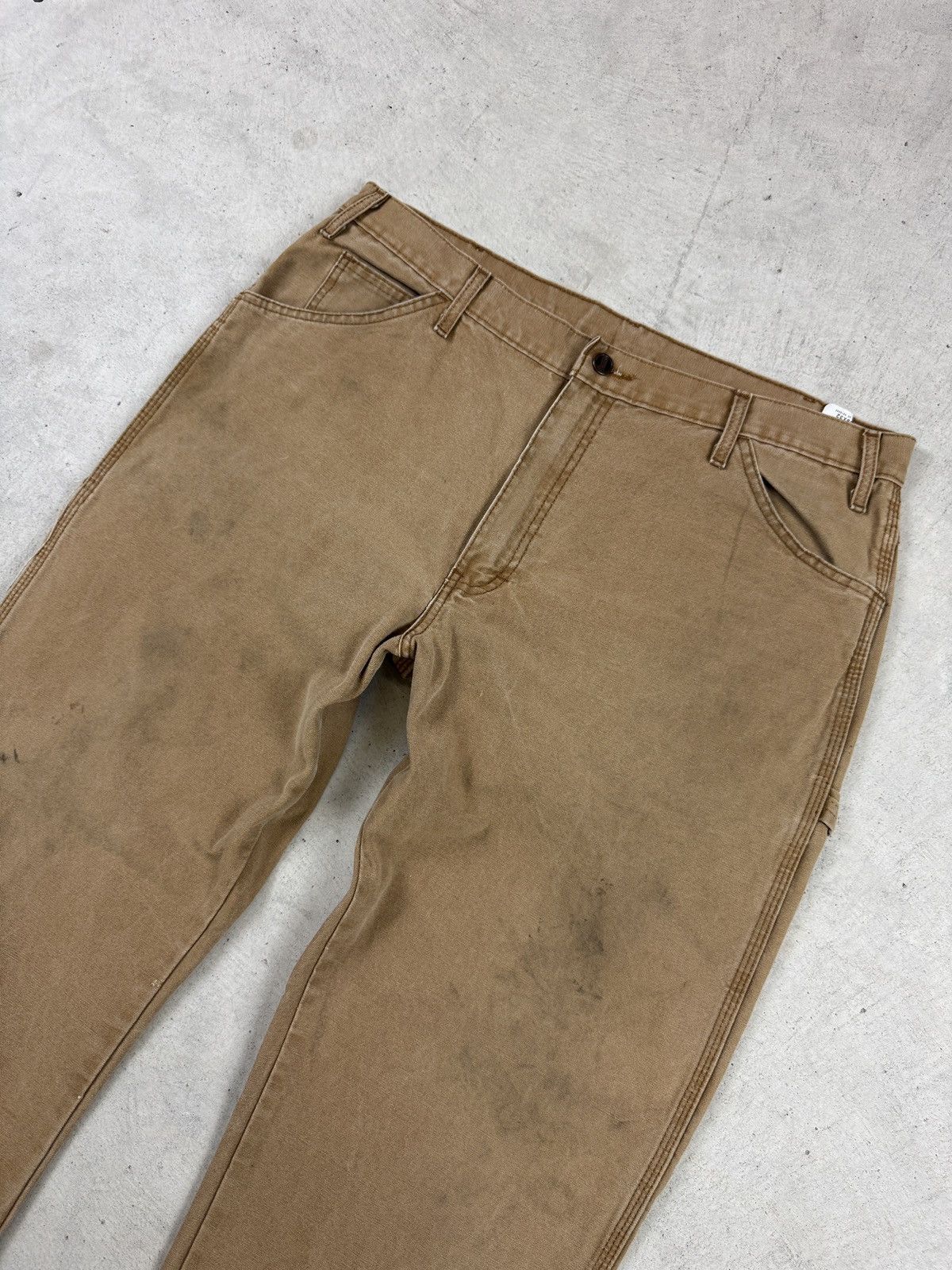 Dickies × Vintage Vintage Dickies Tan Work Pants Size US 38 / EU 54 - 3 Thumbnail