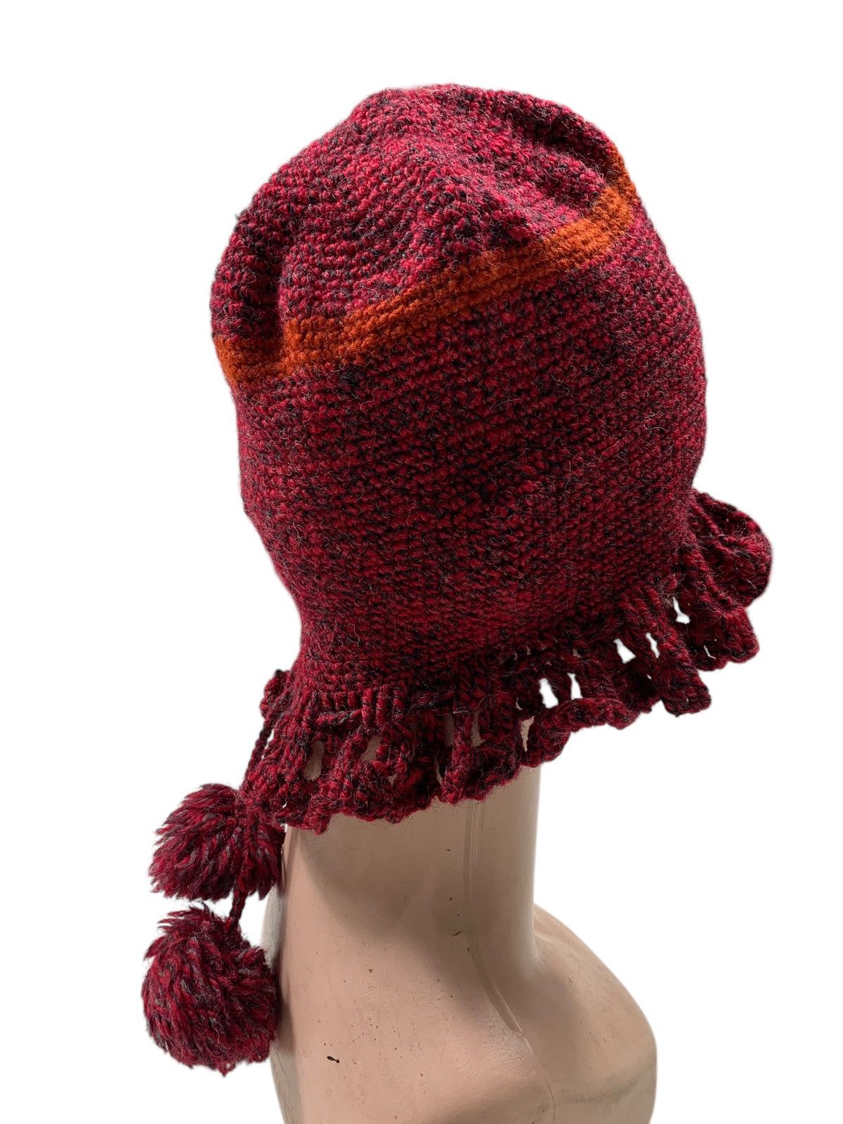 Kapital Crochet knitted handmade Hats RARE Size ONE SIZE - 4 Thumbnail