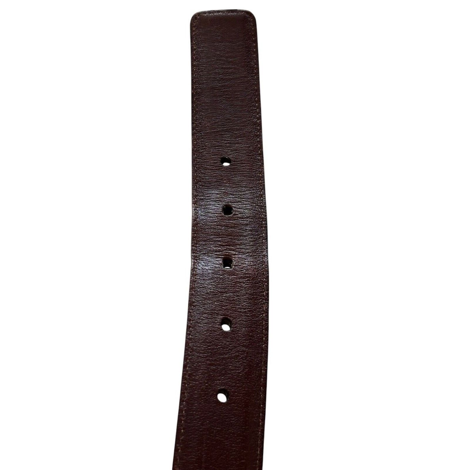 Brighton BRIGHTON 36113 ANILINA Brown men's leather belt Men’s sz 42 Size 42 - 7 Thumbnail