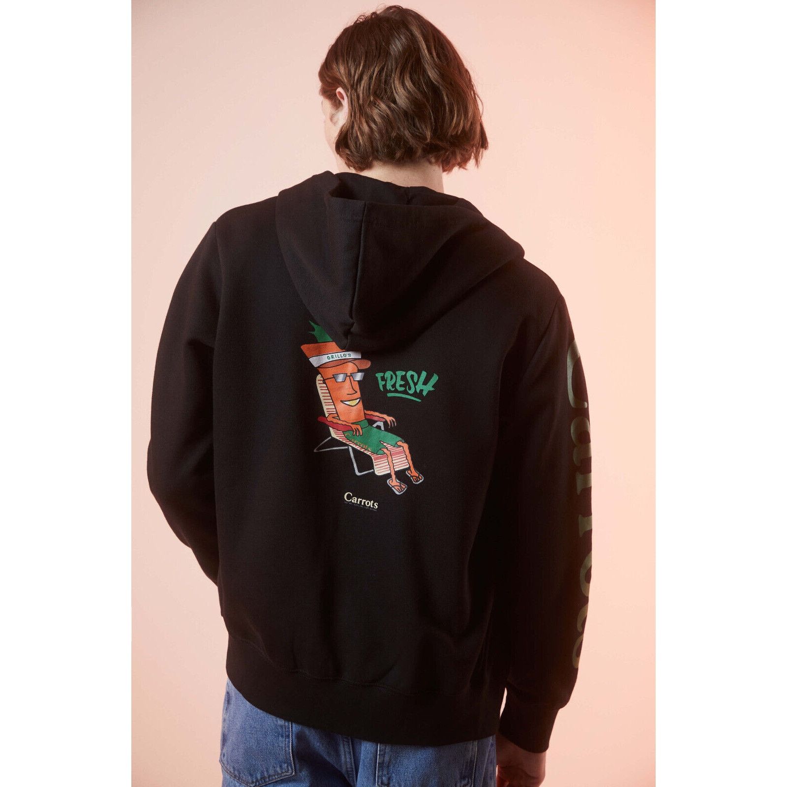 Carrots by Anwar Carrots Carrots By Anwar Carrots X Grillo's Pickles Full Zip Hoodie Size US S / EU 44-46 / 1 - 5 Thumbnail