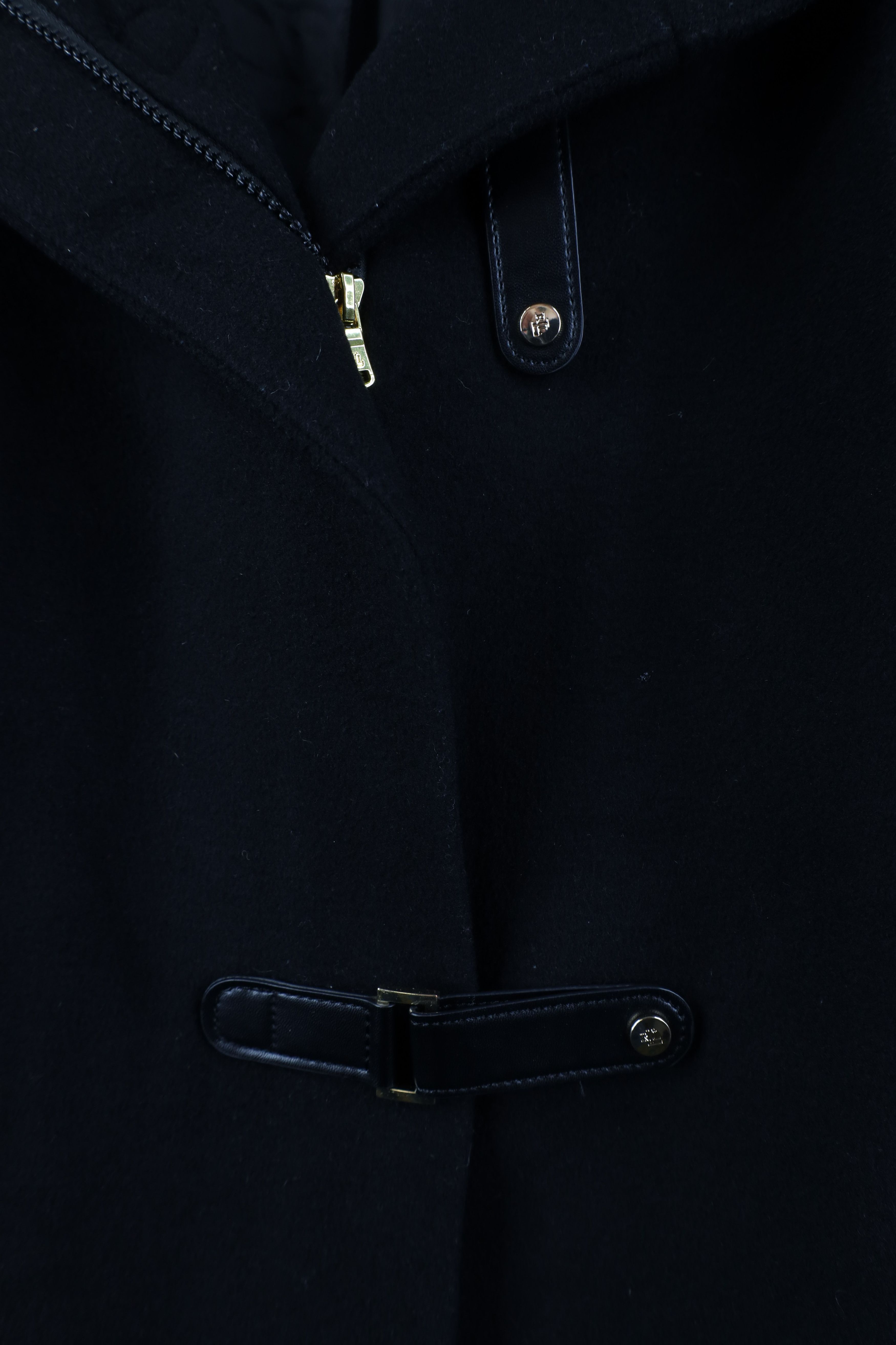 Ralph Lauren Vintage 90s Y2K Ralph Lauren Clasp Full Zip Jacket Black Size L / US 10 / IT 46 - 4 Thumbnail
