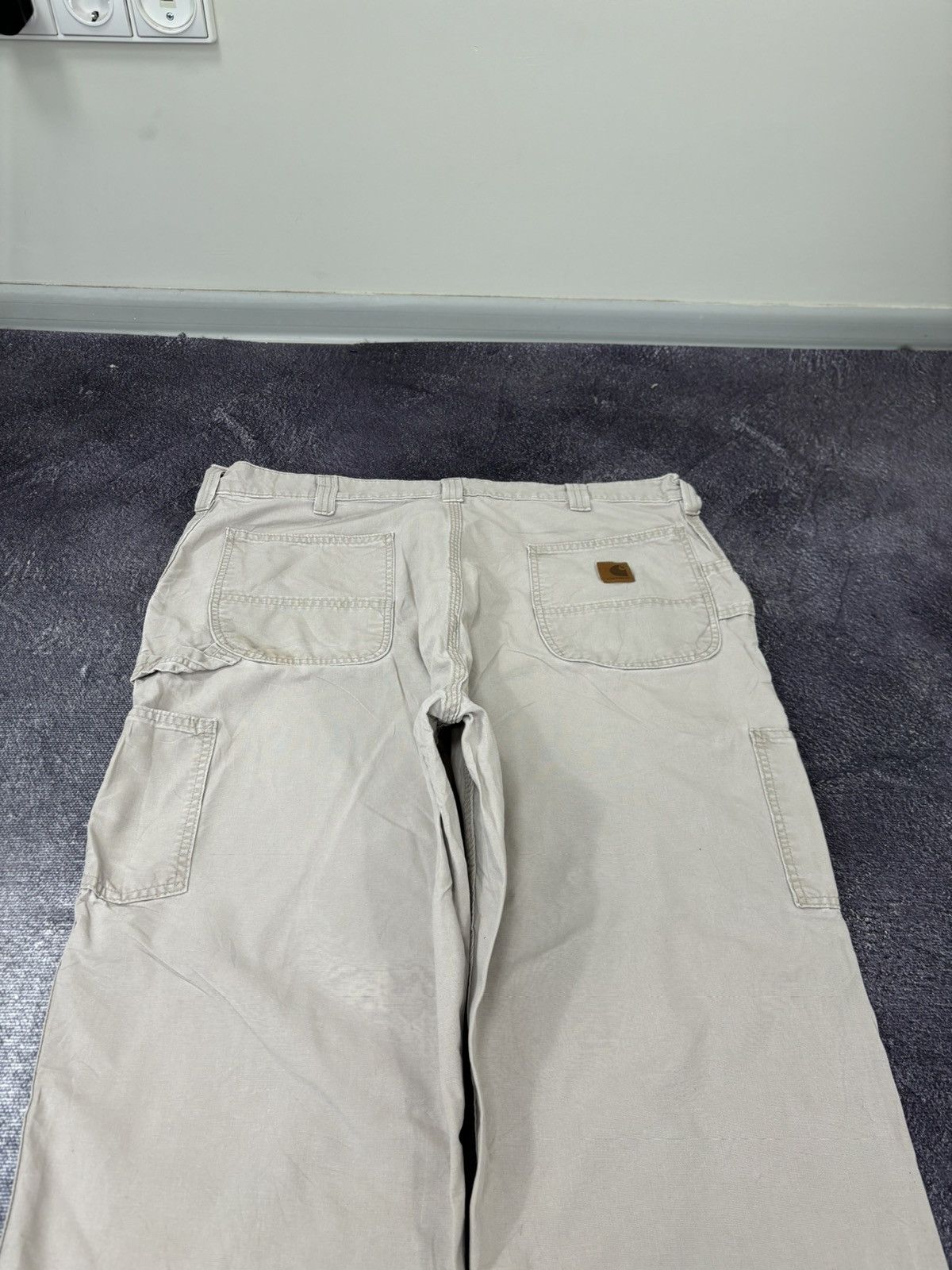 Carhartt Vintage Carhartt Y2K Beige USA Hype Baggy Pants Size US 40 / EU 56 - 6 Thumbnail