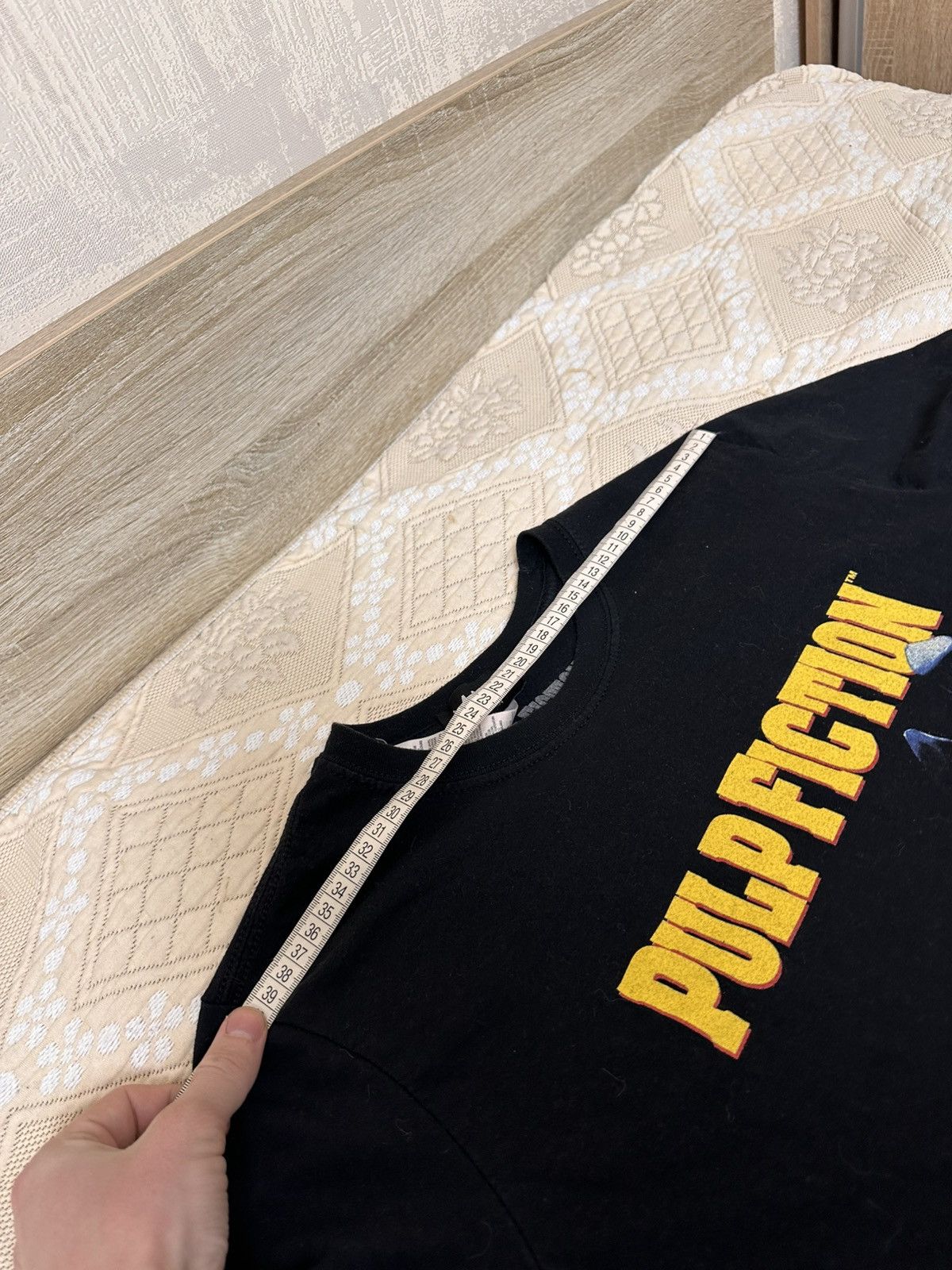 Band Tees 🔥 Vintage Pulp Fiction Smoking Thurman Quentin Tarantino Tee Size US S / EU 44-46 / 1 - 7 Thumbnail