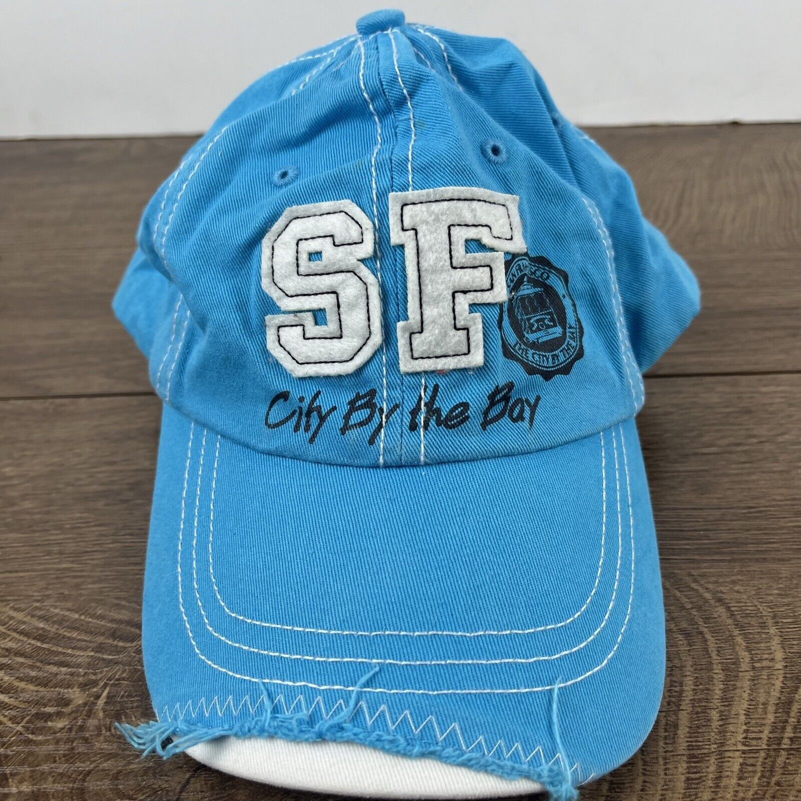 Other San Francisco Hat City by the Bay Hat Blue Cap Adjustable Bl Size ONE SIZE - 5 Thumbnail