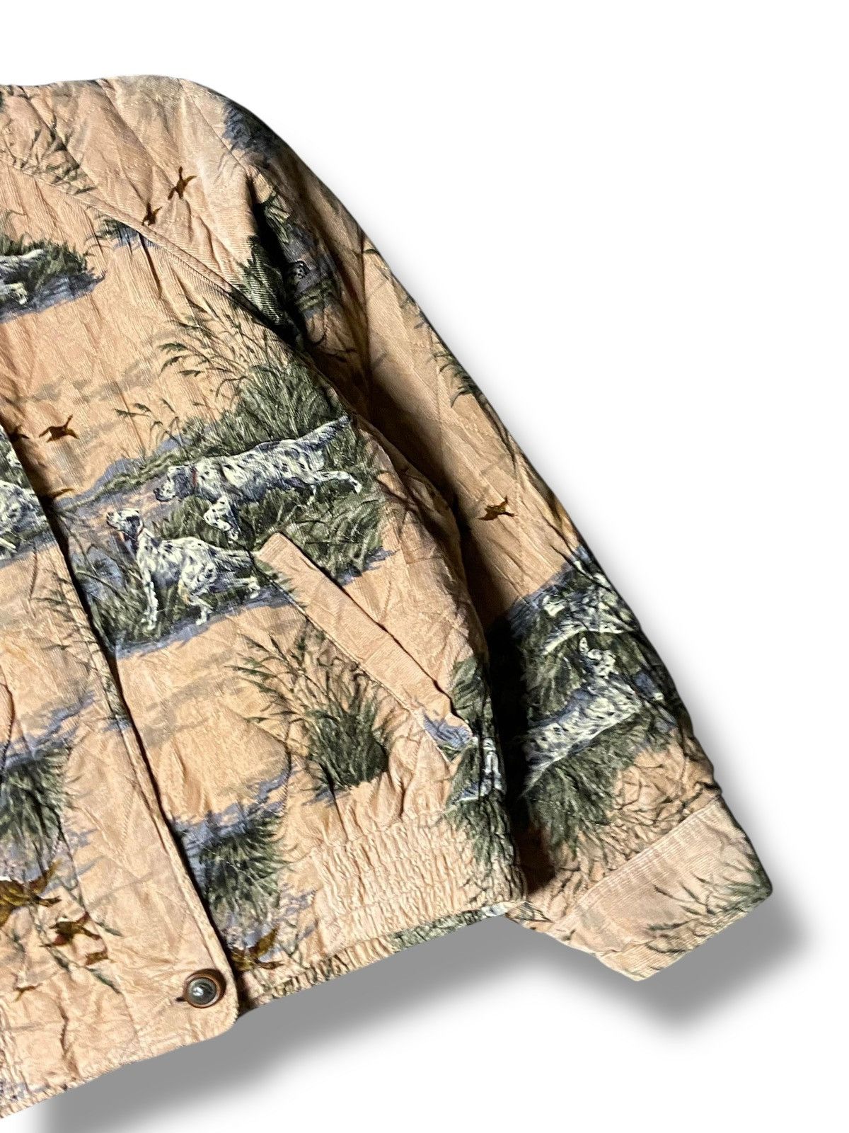 J.McLaughlin Vintage J.Maclaughlin Overprint Quilted Jacket (160) Size US M / EU 48-50 / 2 - 6 Thumbnail