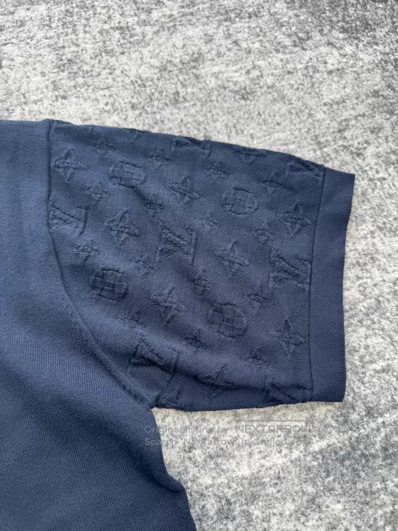 Louis Vuitton Louis Vuitton Dark blue arms embossed full print knitted s Size US L / EU 52-54 / 3 - 7 Thumbnail