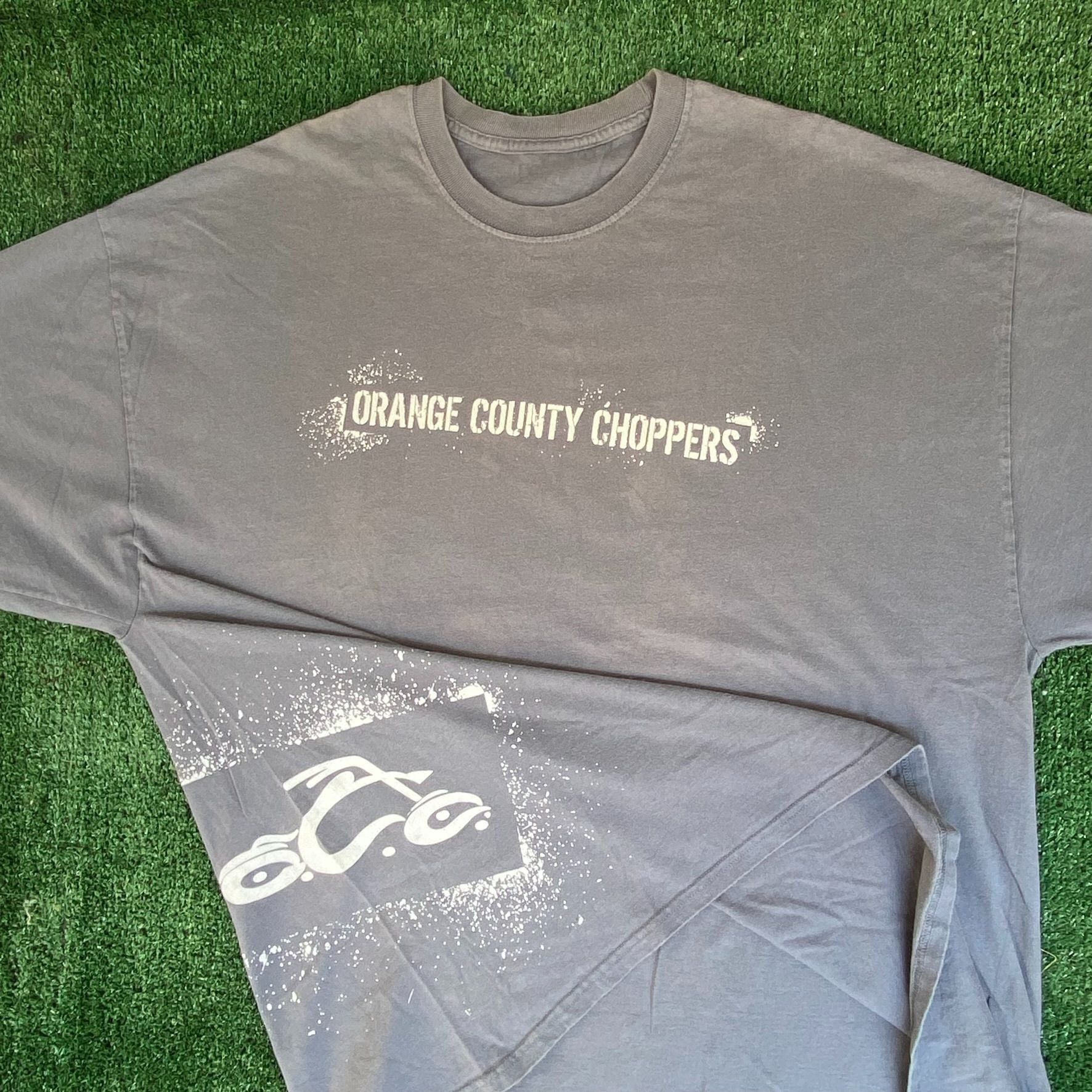 Vintage × West Coast Choppers Vintage Y2K Orange County Choppers Shirt Biker Punk Logo Tee Size US XXL / EU 58 / 5 - 5 Thumbnail