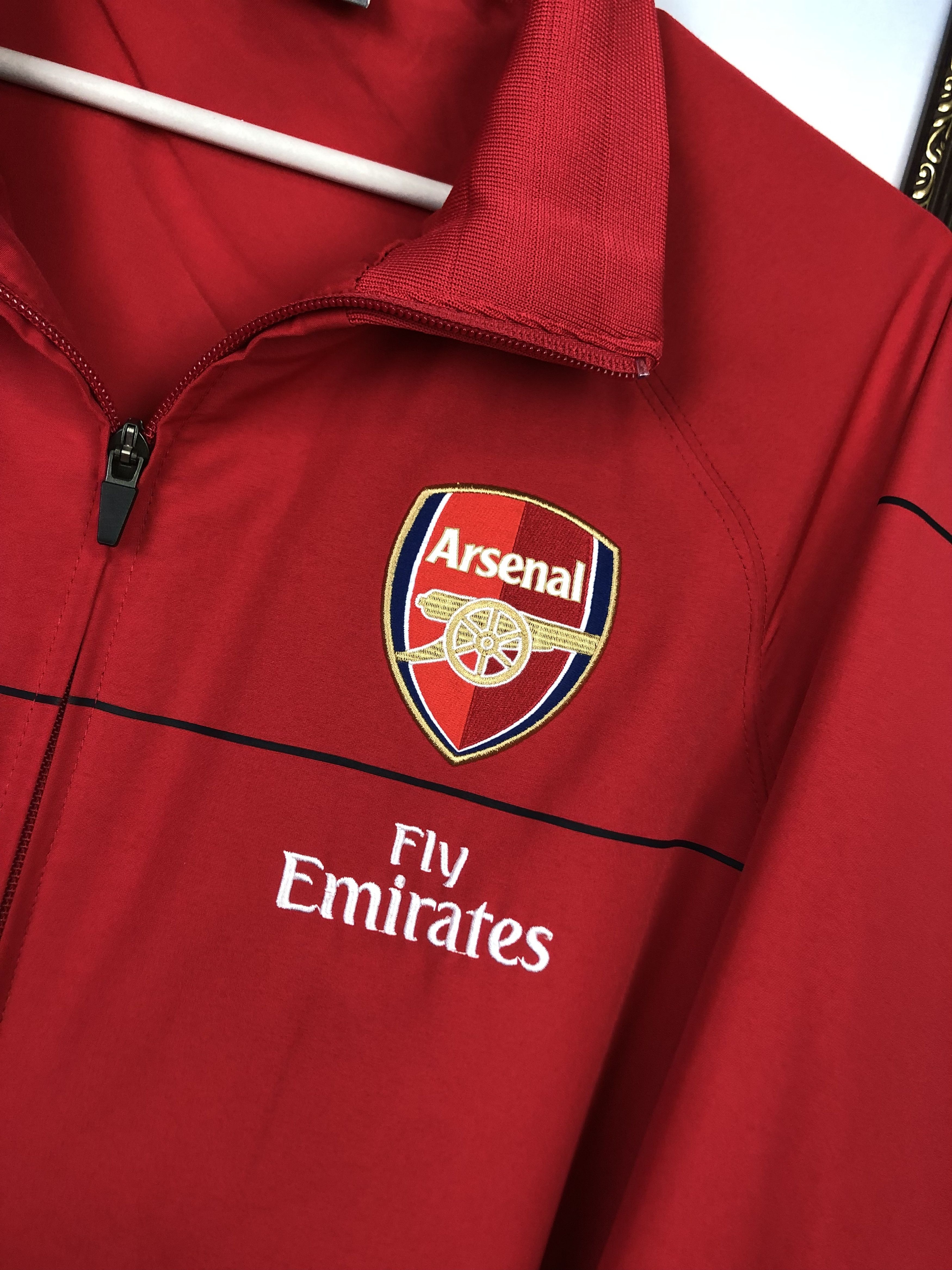 Nike Vintage Nike Arsenal Football Jacket Soccer Track Gunners Size US XL / EU 56 / 4 - 3 Thumbnail