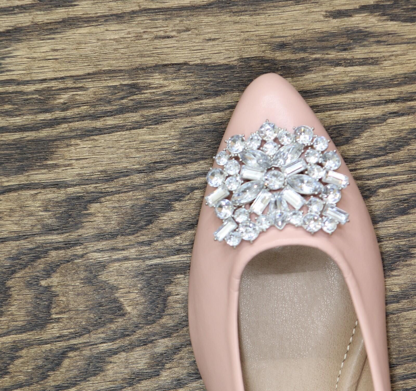 Other Nwt Journee Collection Dressy Ballet Flats Renzo-wd Pink 8w Size US 8 / IT 38 - 8 Thumbnail