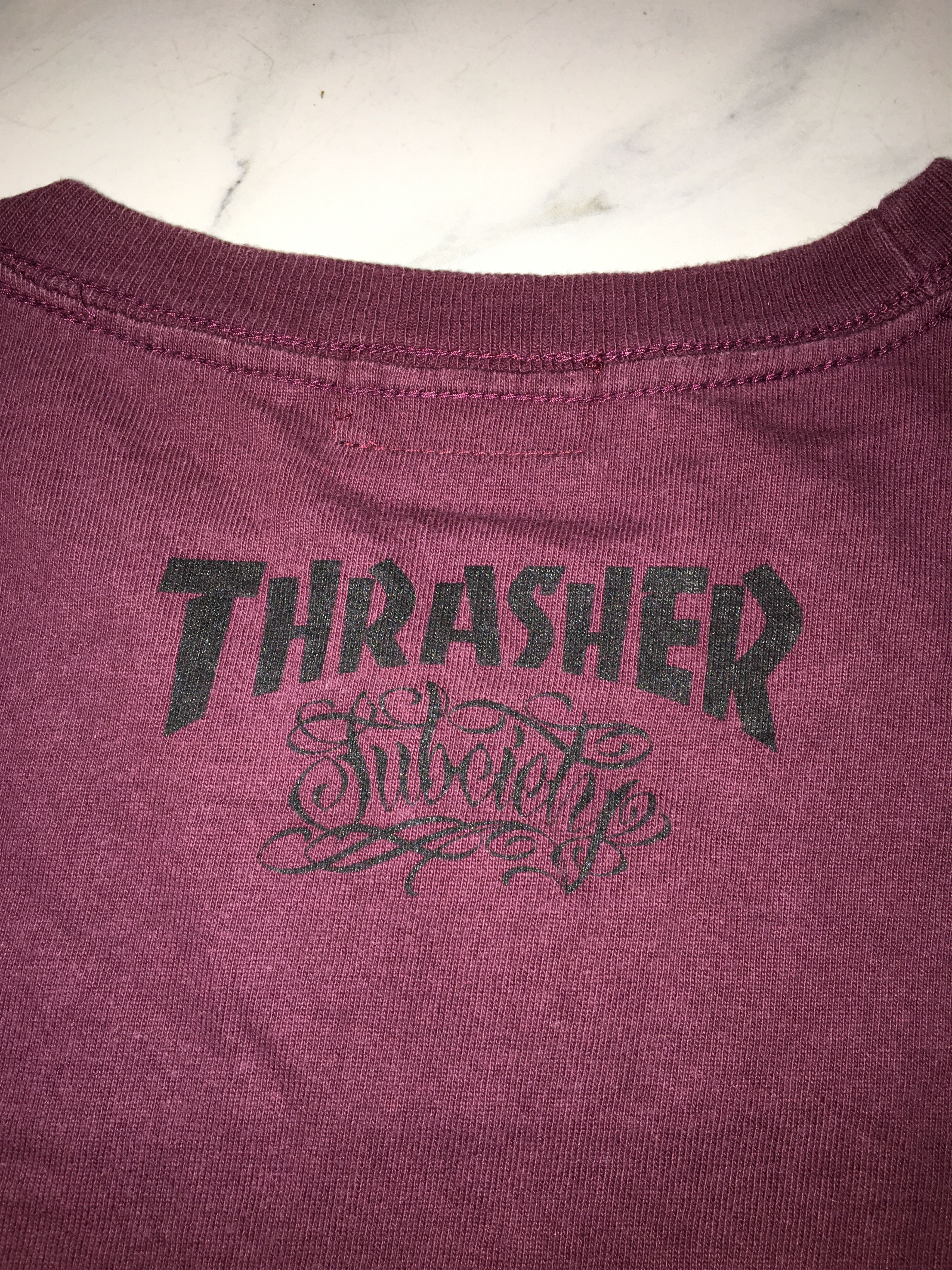 Thrasher Thrasher x Subciety Tshirt Size US M / EU 48-50 / 2 - 4 Thumbnail