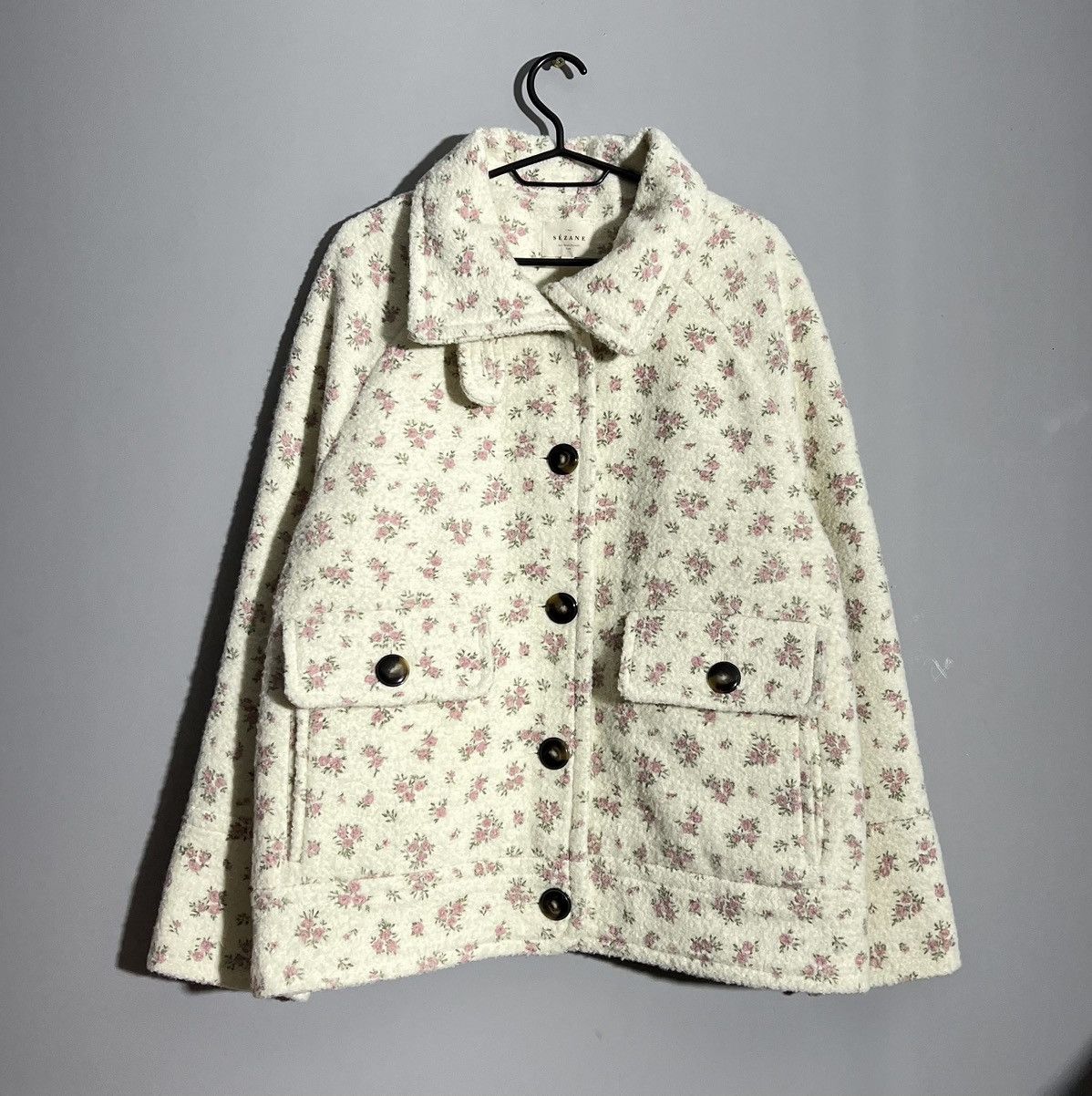 Sezane Sezane Leo Coat Floral Jacket Size M / US 6-8 / IT 42-44 - 1 Thumbnail