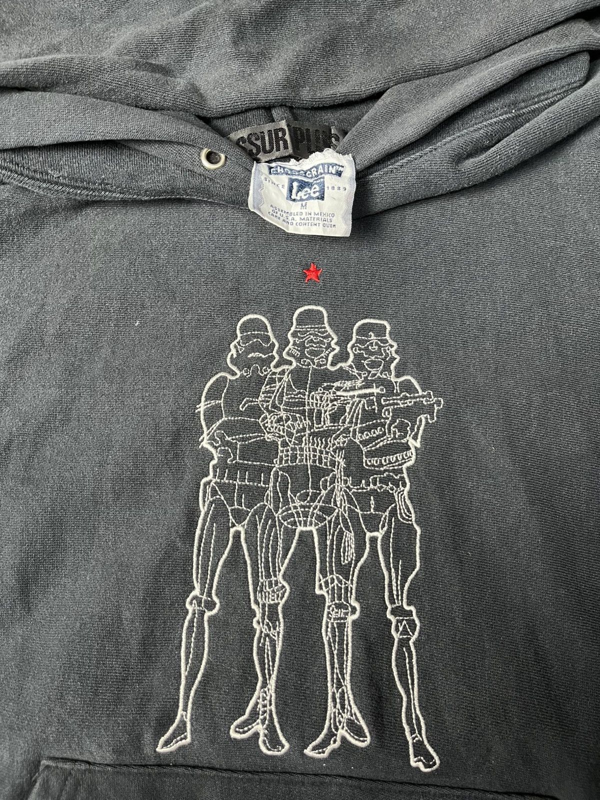 FUCT × SSUR × Wtaps 90s SSUR PLUS X STAR WARS TAG LEE FULLOVER HOODIE Size US M / EU 48-50 / 2 - 3 Thumbnail