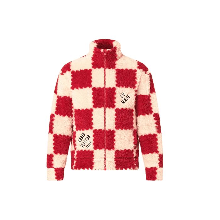 Louis Vuitton Louis Vuitton x Human Made Jacquard Damier Sherpa