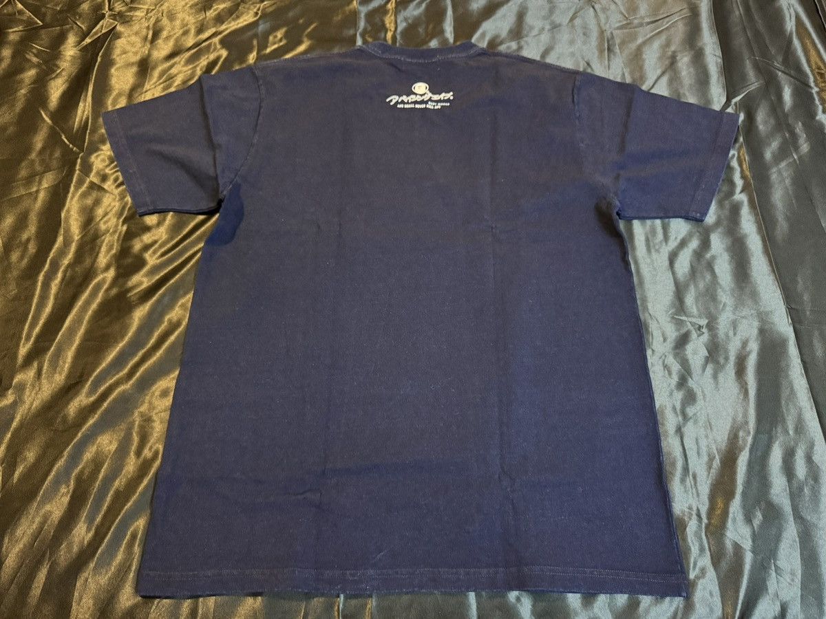 Bape Bape Big Ape Head Indigo Tee Size Large Size US L / EU 52-54 / 3 - 2 Thumbnail