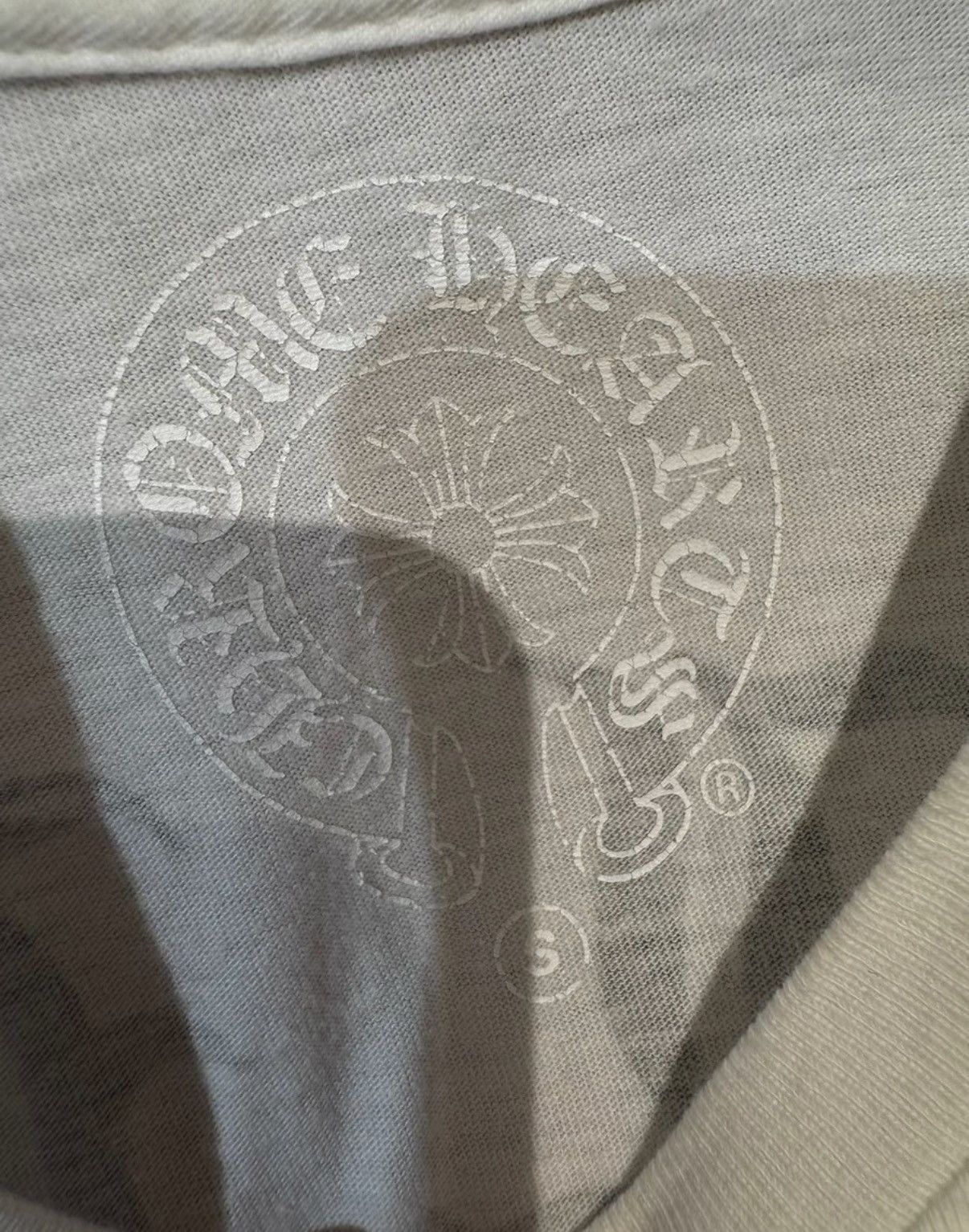 Chrome Hearts Chrome Hearts White Horse Print Back Oversized Cross Short Size US S / EU 44-46 / 1 - 4 Thumbnail