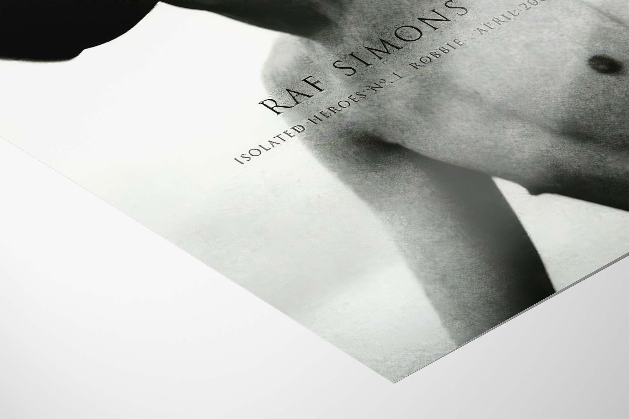 Raf Simons Raf Simons 2000 Poster Gift Vintage Archive Art Book Logo Size ONE SIZE - 4 Thumbnail