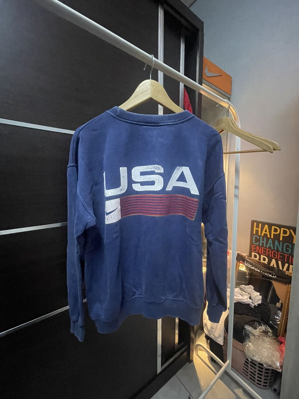 Nike Nike USA vintage sweatshirt Size US M / EU 48-50 / 2 - 2 Thumbnail