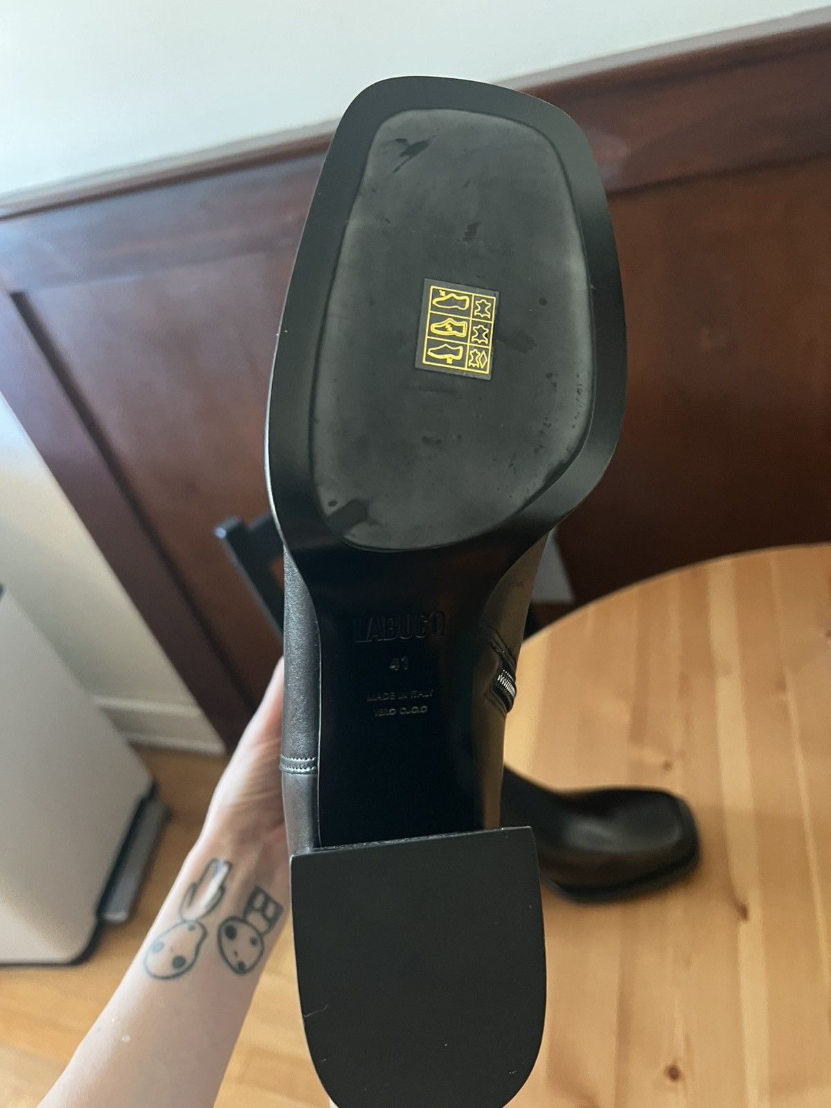 Labucq Labucq Joan Boot – Black – New / Unworn Size US 10 / IT 40 - 2 Thumbnail