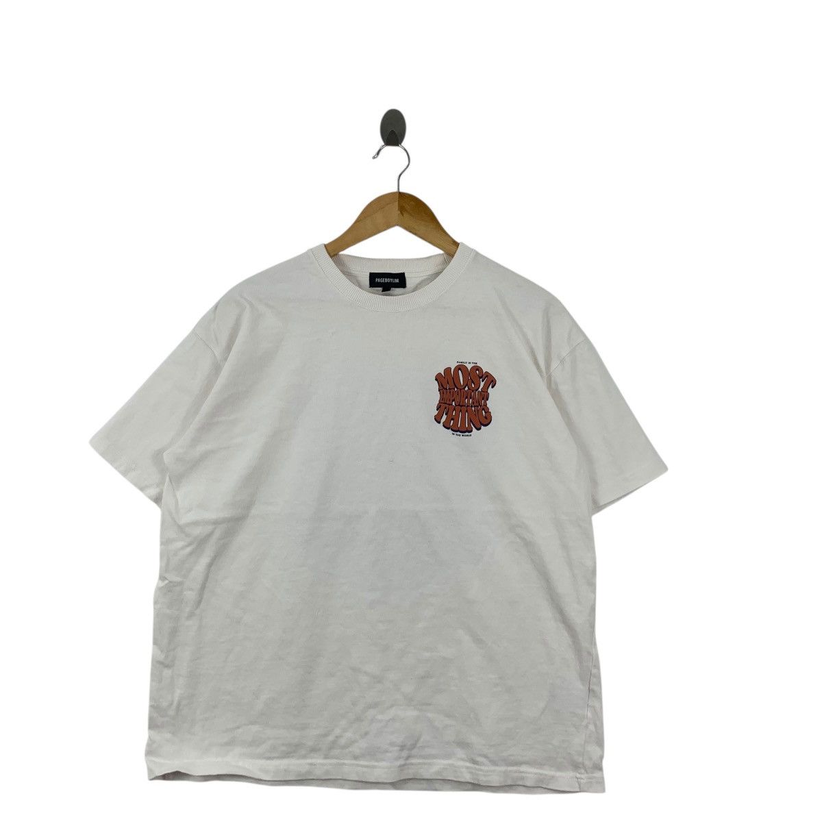 Other PAGEBOYLIM JAPAN Family Most Important Baggy Tee Shirt Top Size M / US 6-8 / IT 42-44 - 5 Thumbnail