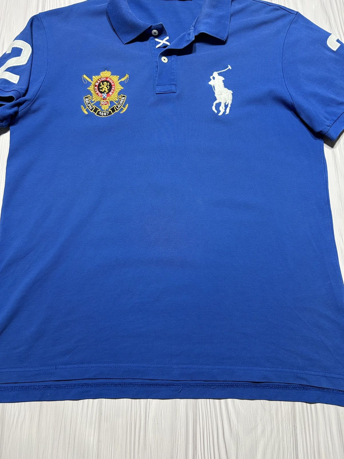 Japanese Brand Vintage Polo Ralph Lauren Black Watch Polo Team 2 Tee Size US XL / EU 56 / 4 - 8 Thumbnail