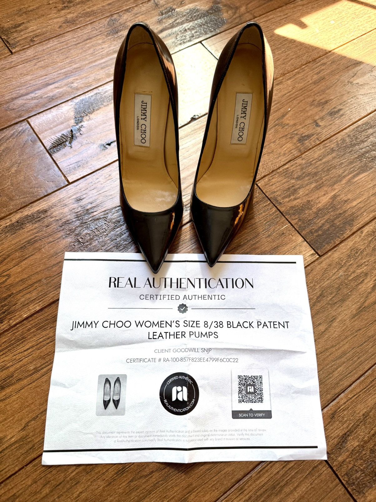 Jimmy Choo Jimmy Choo Anouk Heels Size 38 Size US 8 / IT 38 - 8 Thumbnail