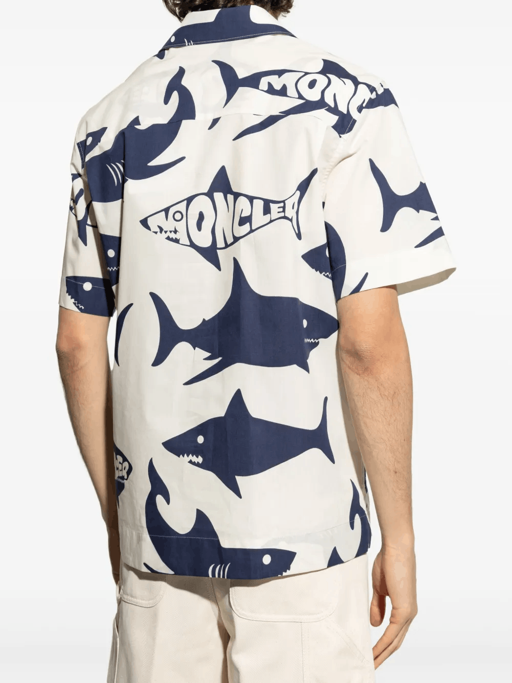 Other Shark-Print Shirt in Blue for Men Size US S / EU 44-46 / 1 - 4 Thumbnail
