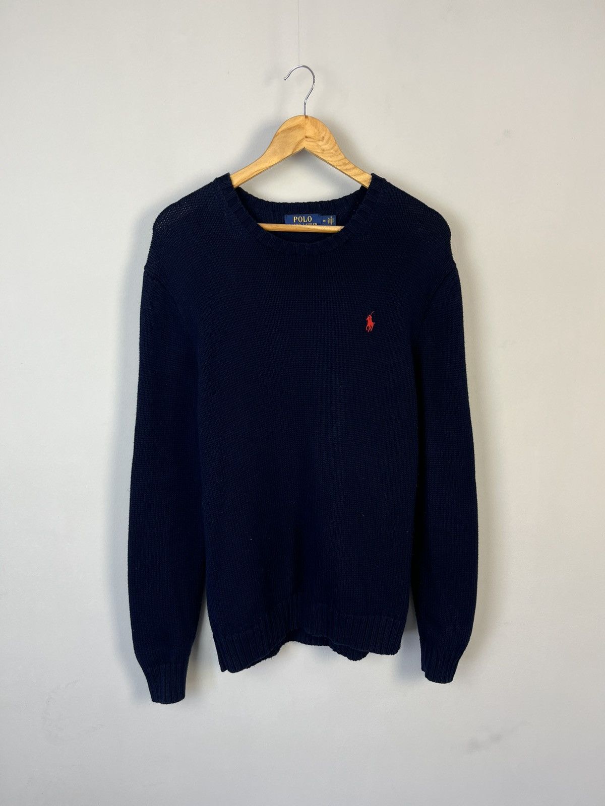 Ralph Lauren Ralph Lauren Luxury Knitted Cotton Heavy Sweater Jumper Size US M / EU 48-50 / 2 - 1 Thumbnail