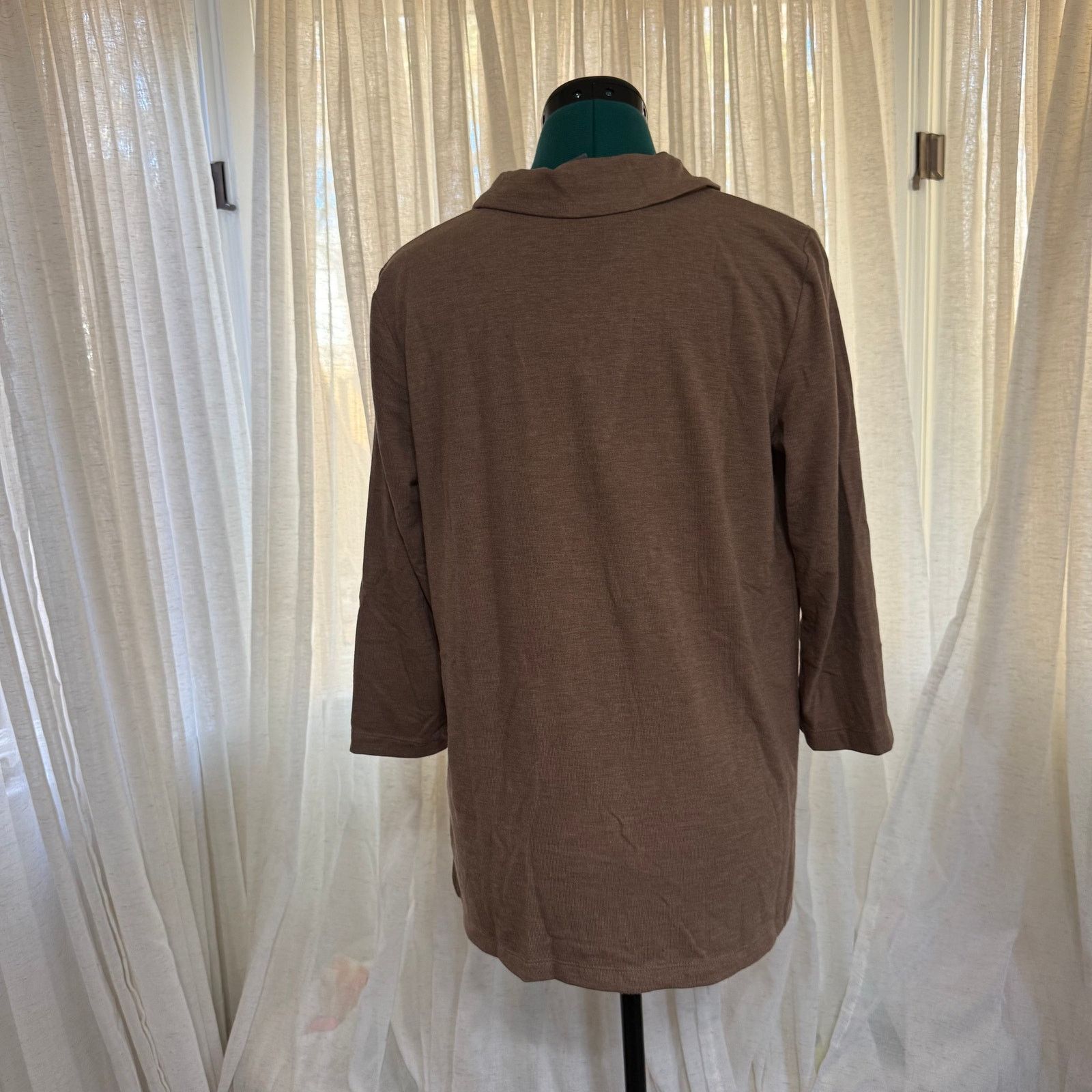 Other Matty M Notched Neck Tunic Top | Sz M Size M / US 6-8 / IT 42-44 - 5 Thumbnail