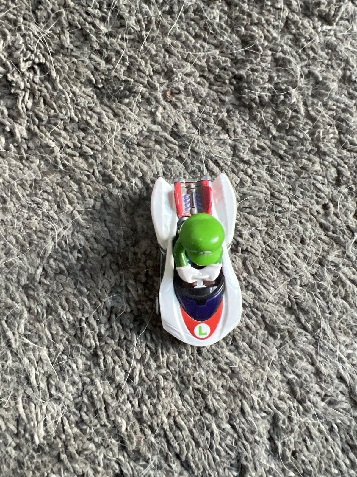 Nintendo 2019 Mattel Nintendo Hot Wheels Mario Kart Luigi P-Wing Size ONE SIZE - 2 Thumbnail