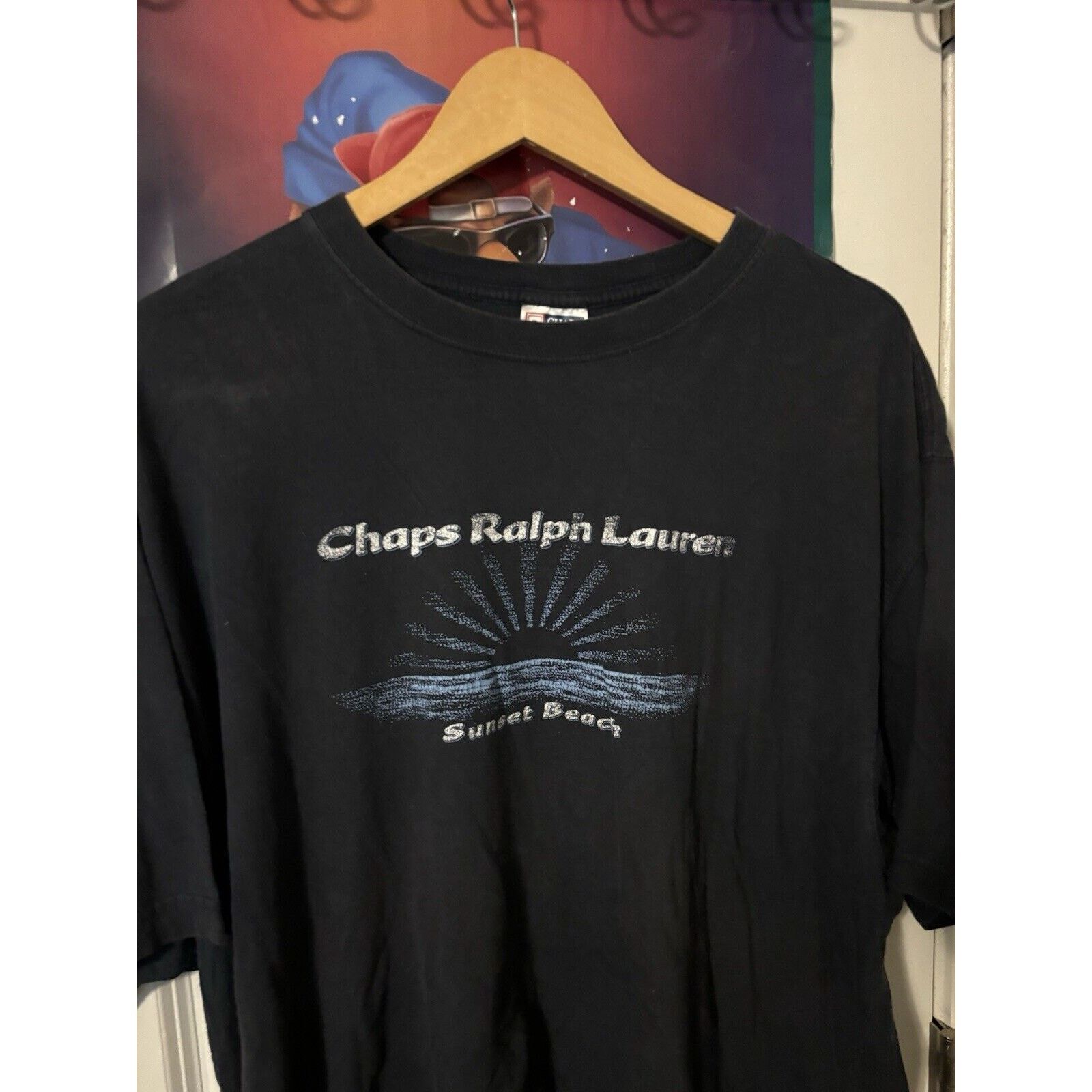 Other Vintage black chaps ralph lauren black shirt Size Xl Size US XL / EU 56 / 4 - 2 Thumbnail